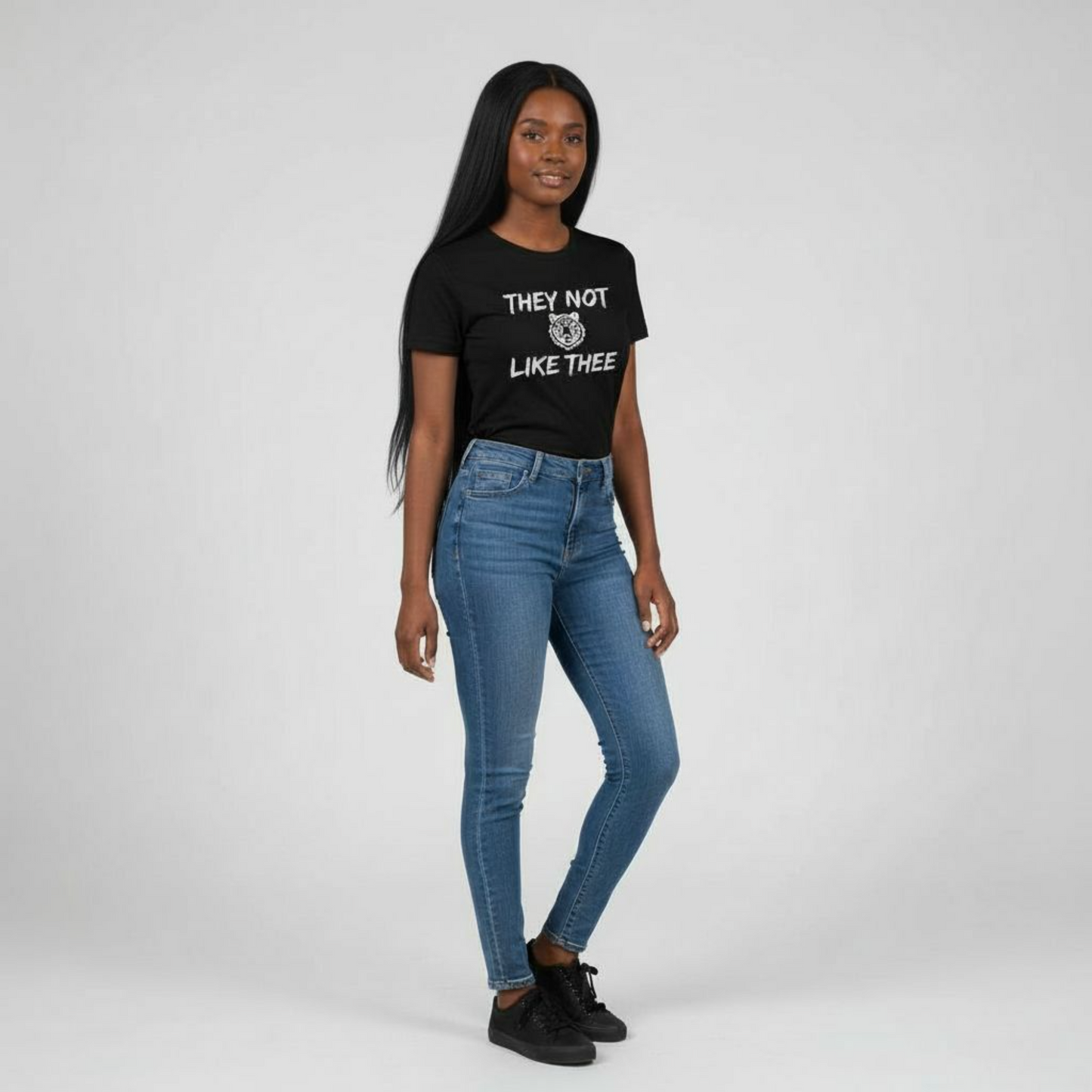They Not Like Thee Tiger White Women's Favorite Tee Printify