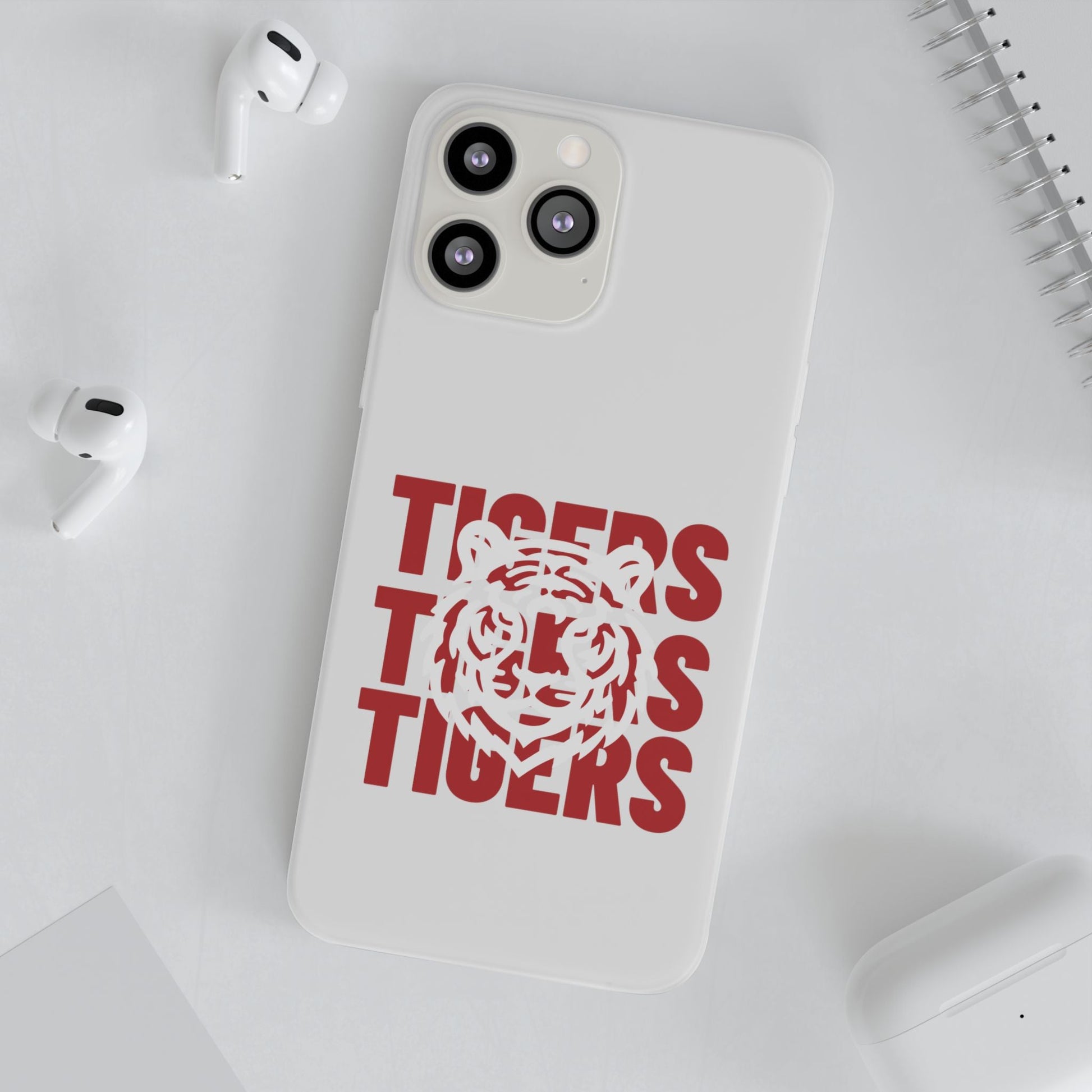 Jackson State Univ Tigers 3X Red Flexi Case Printify