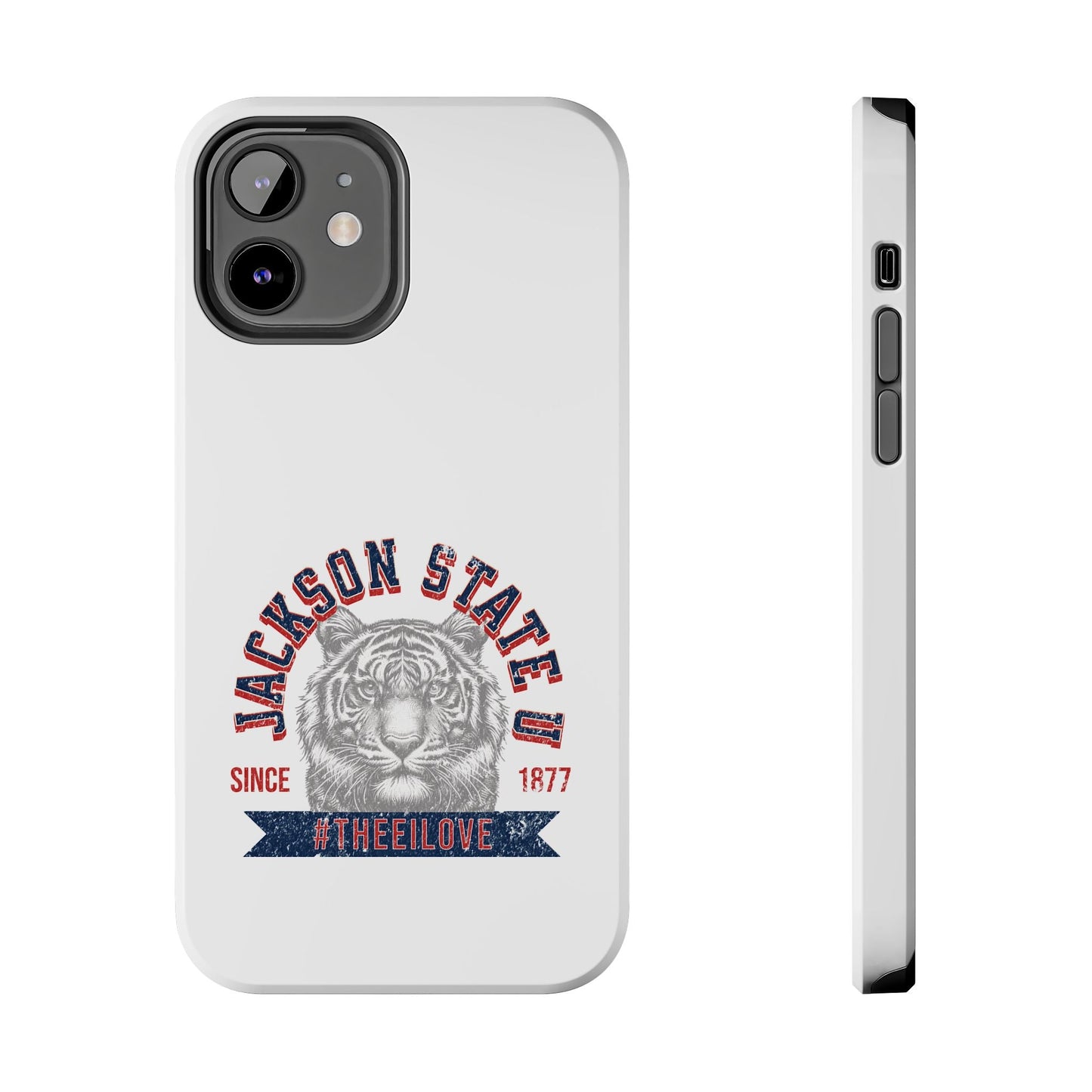 Jackson State Univ #TheeILove Red - White Case Printify