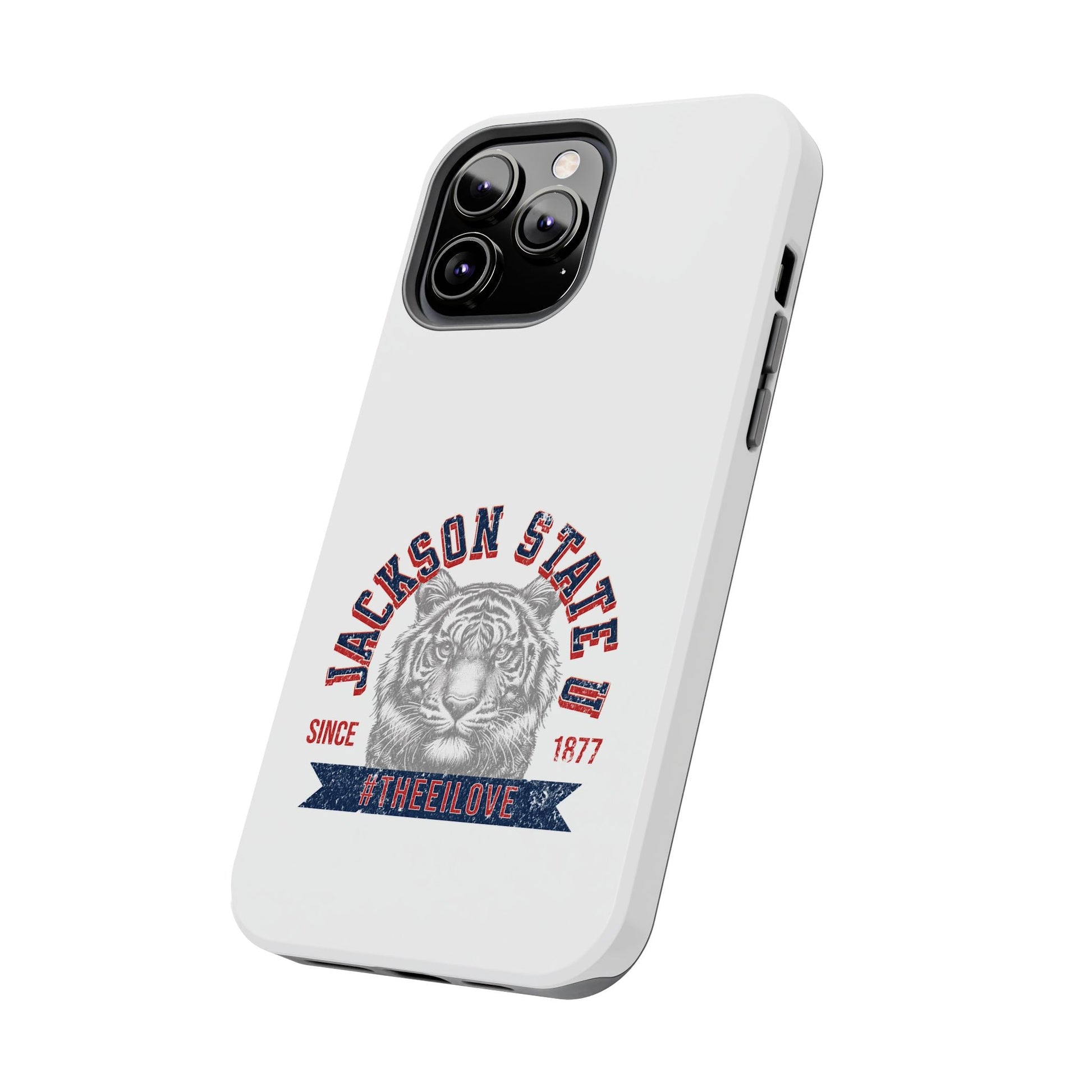 Jackson State Univ #TheeILove Red - White Case Printify