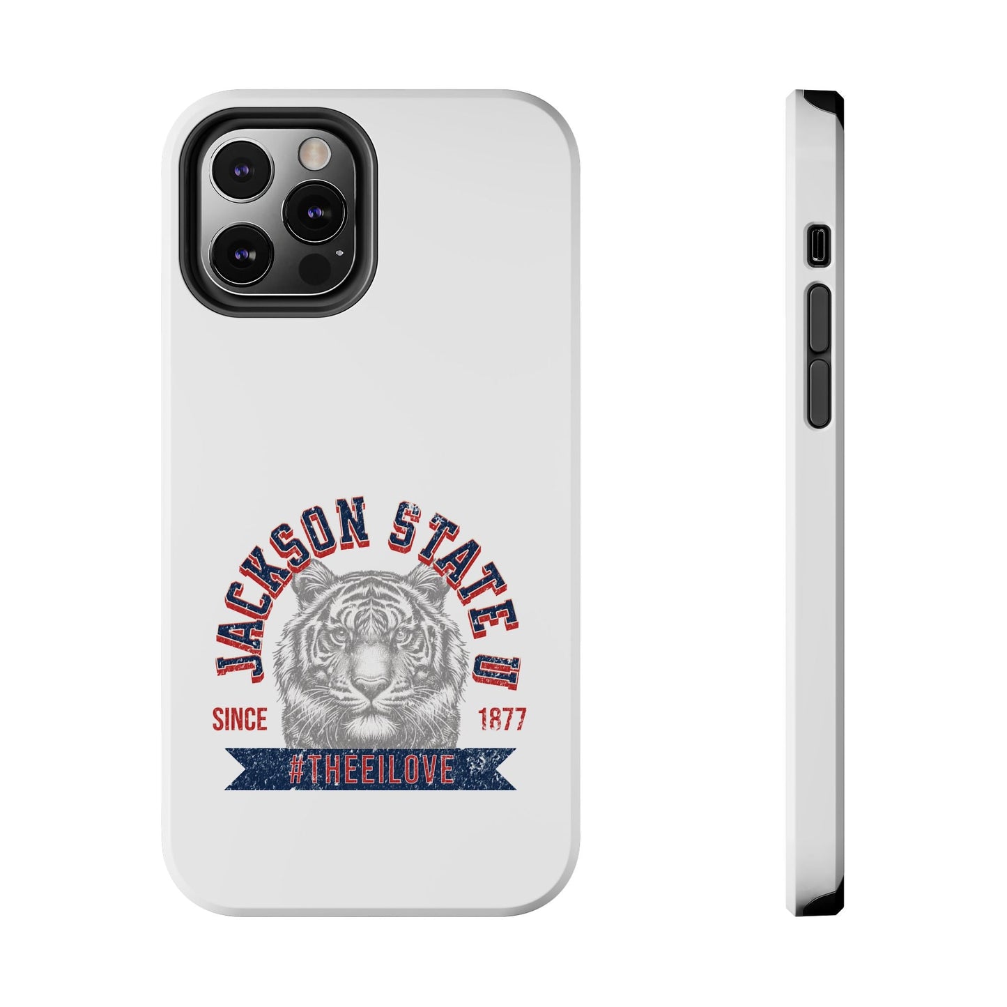 Jackson State Univ #TheeILove Red - White Case Printify