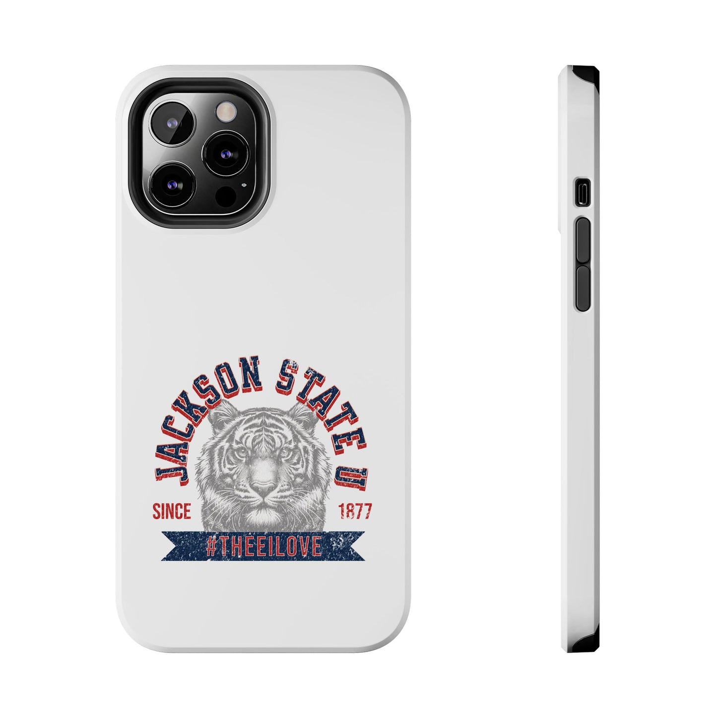 Jackson State Univ #TheeILove Red - White Case Printify