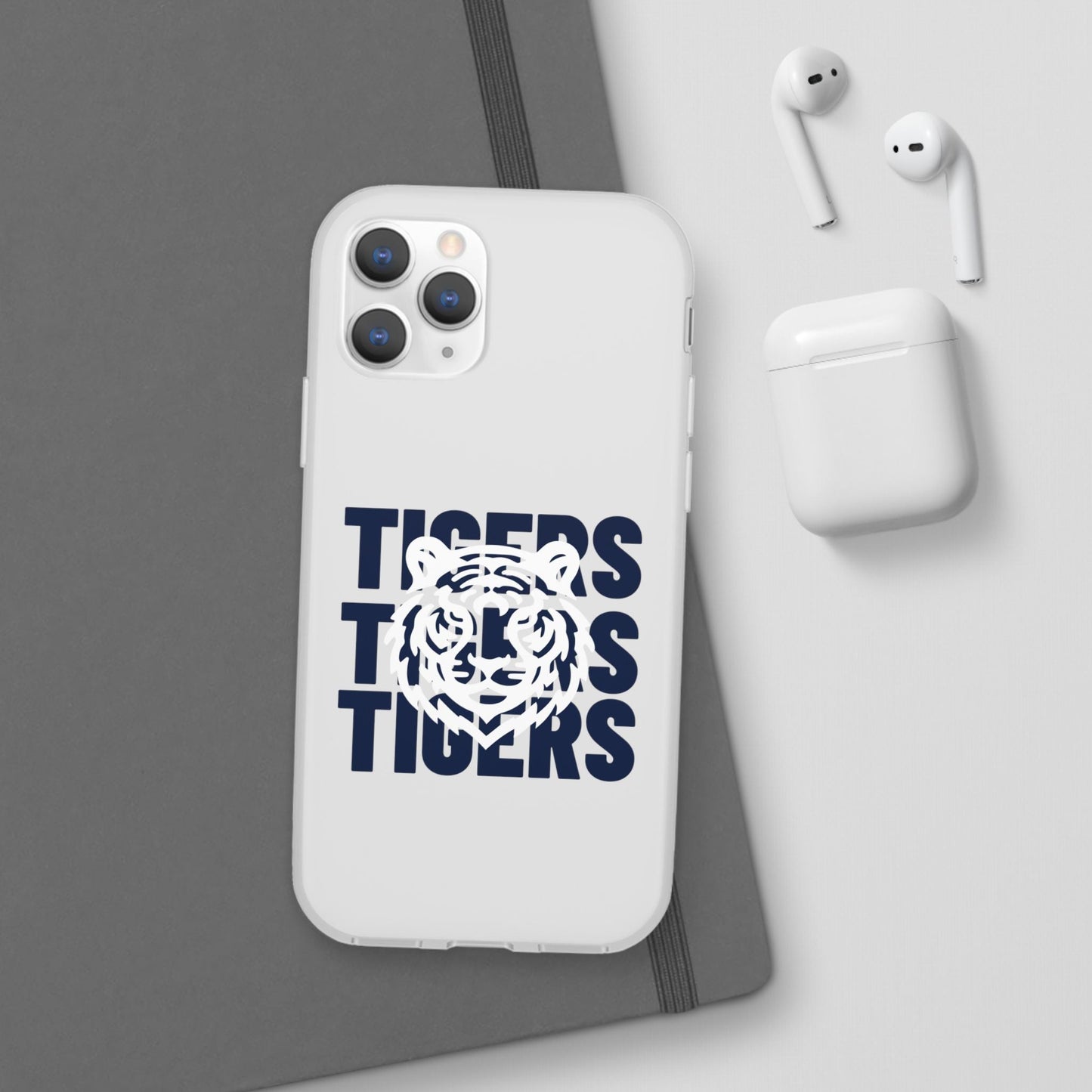 Jackson State Univ Tigers 3X Navy Flexi Case Printify
