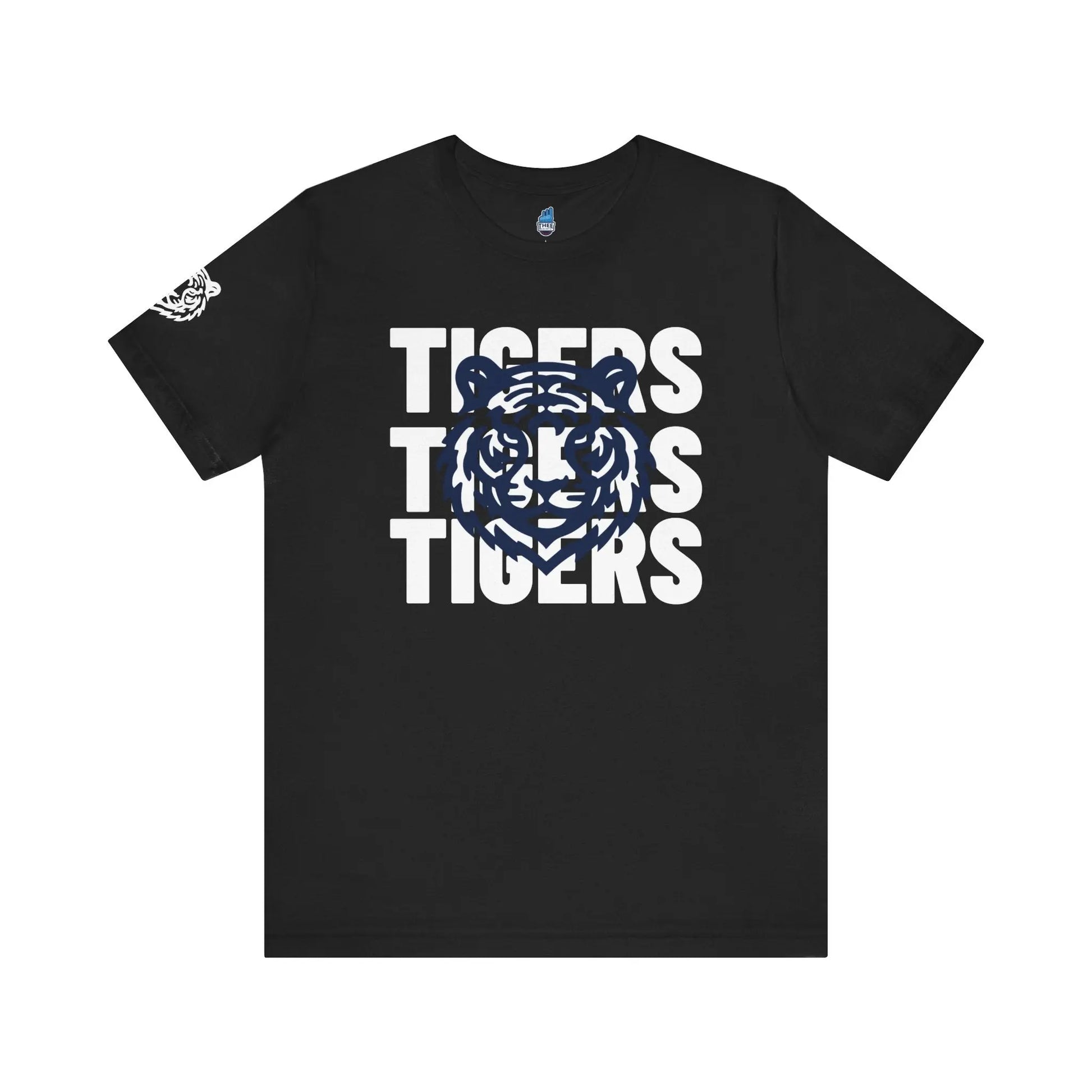 Jackson State Univ Tigers 3X White Jersey Short Sleeve Tee Printify