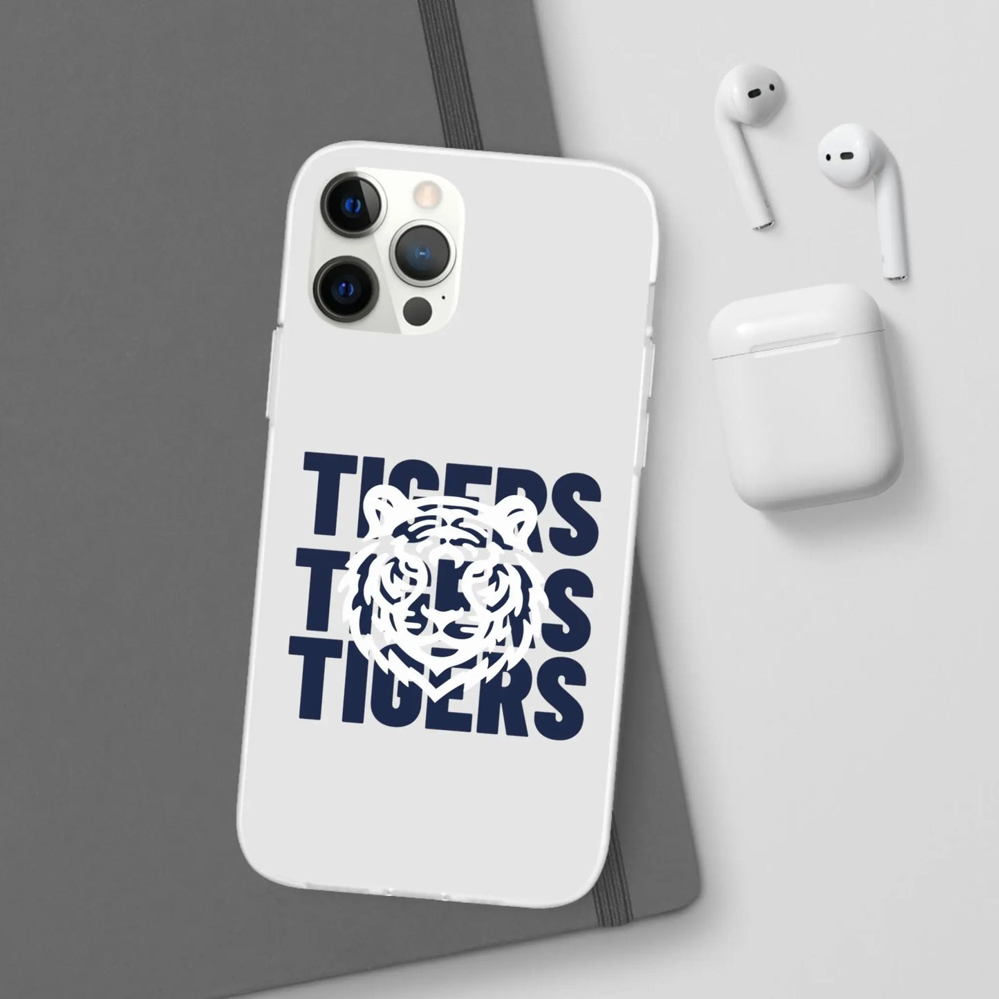 Jackson State Univ Tigers 3X Navy Flexi Case Printify