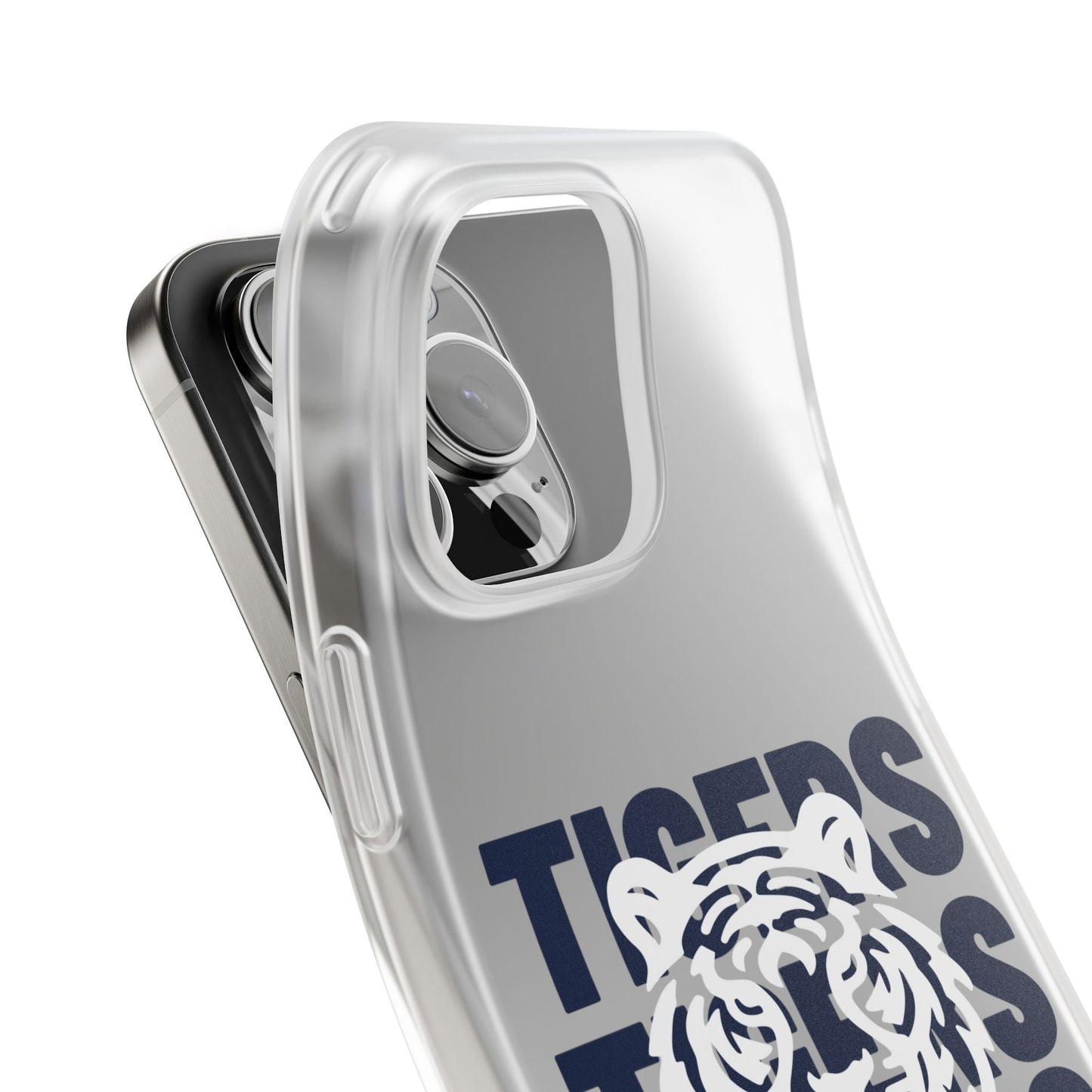 Jackson State Univ Tigers 3X Navy Flexi Case Printify