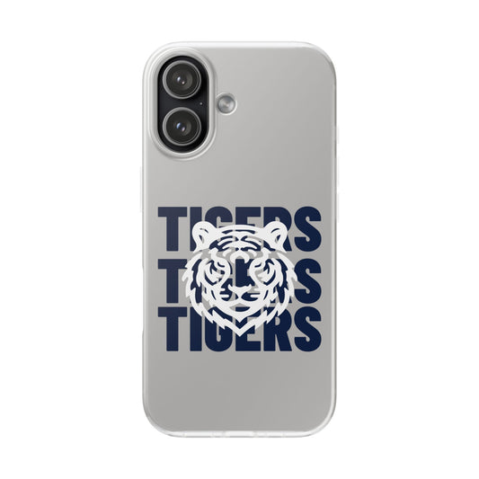 Jackson State Univ Tigers 3X Navy Flexi Case Printify