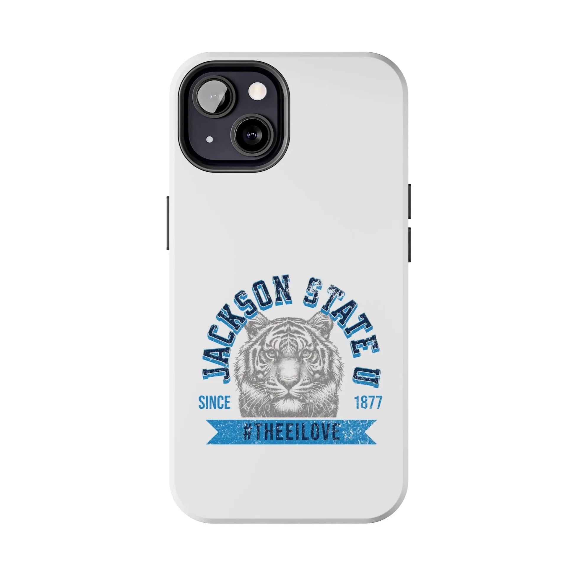 Jackson State Univ #TheeILove Blue - White Case Printify
