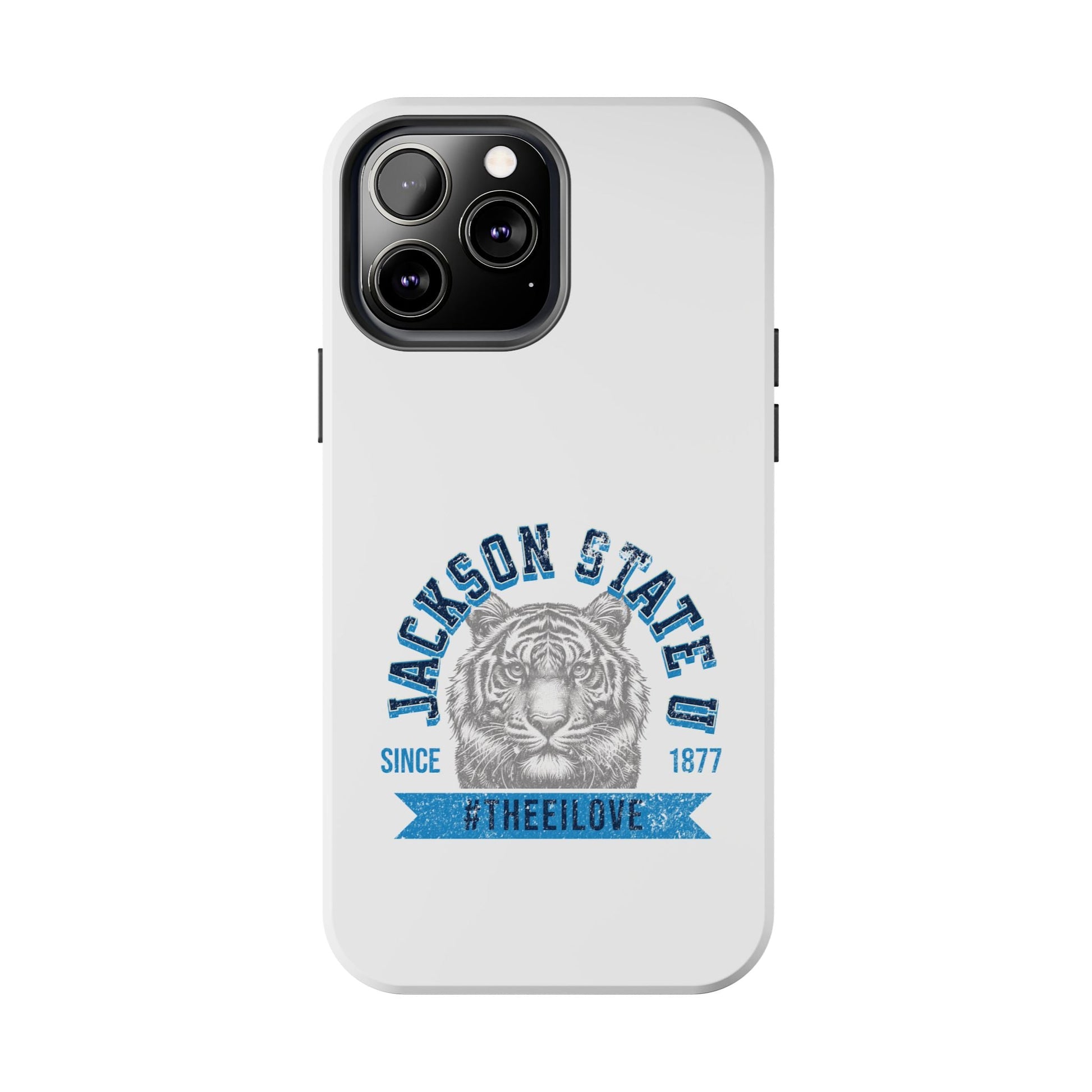 Jackson State Univ #TheeILove Blue - White Case Printify