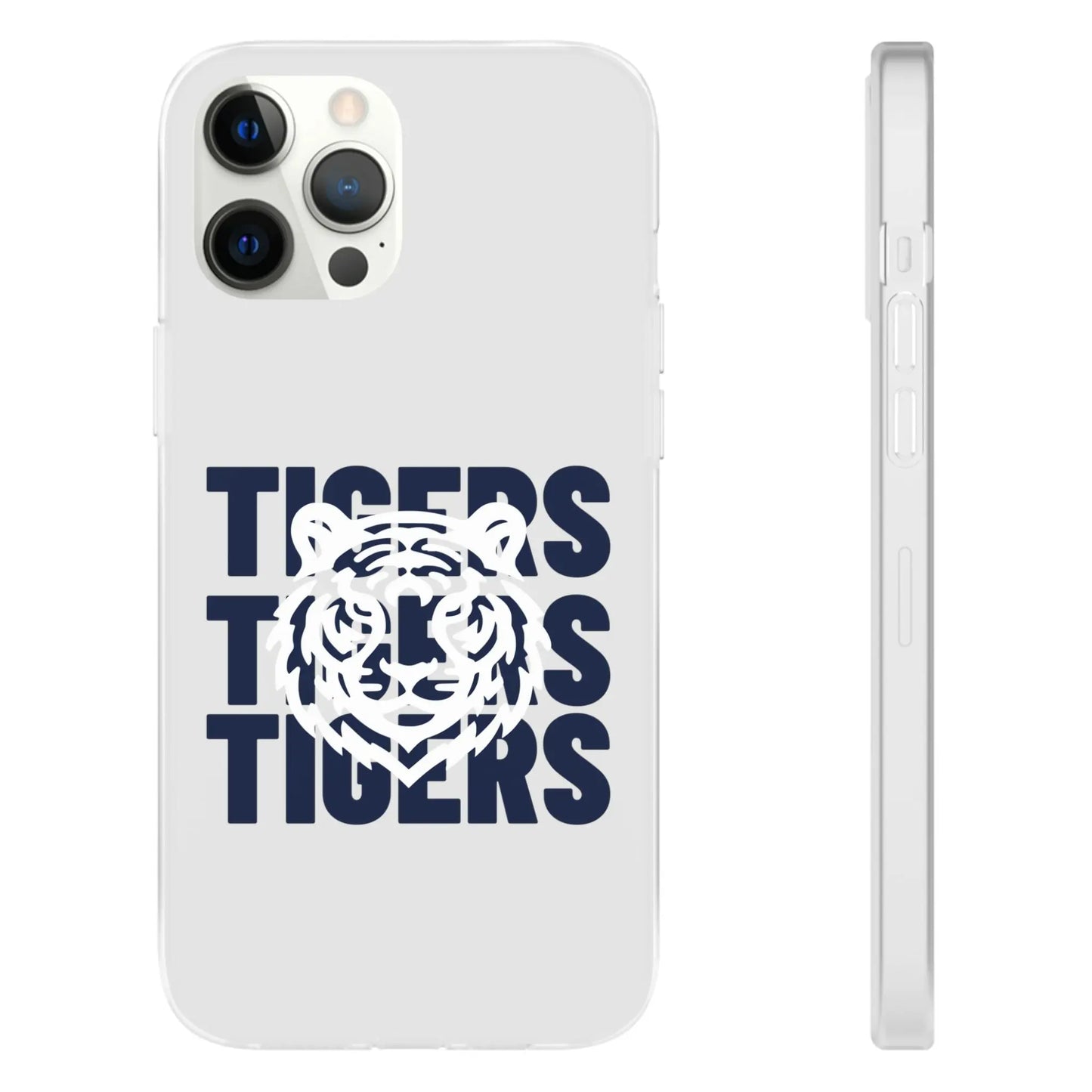 Jackson State Univ Tigers 3X Navy Flexi Case Printify