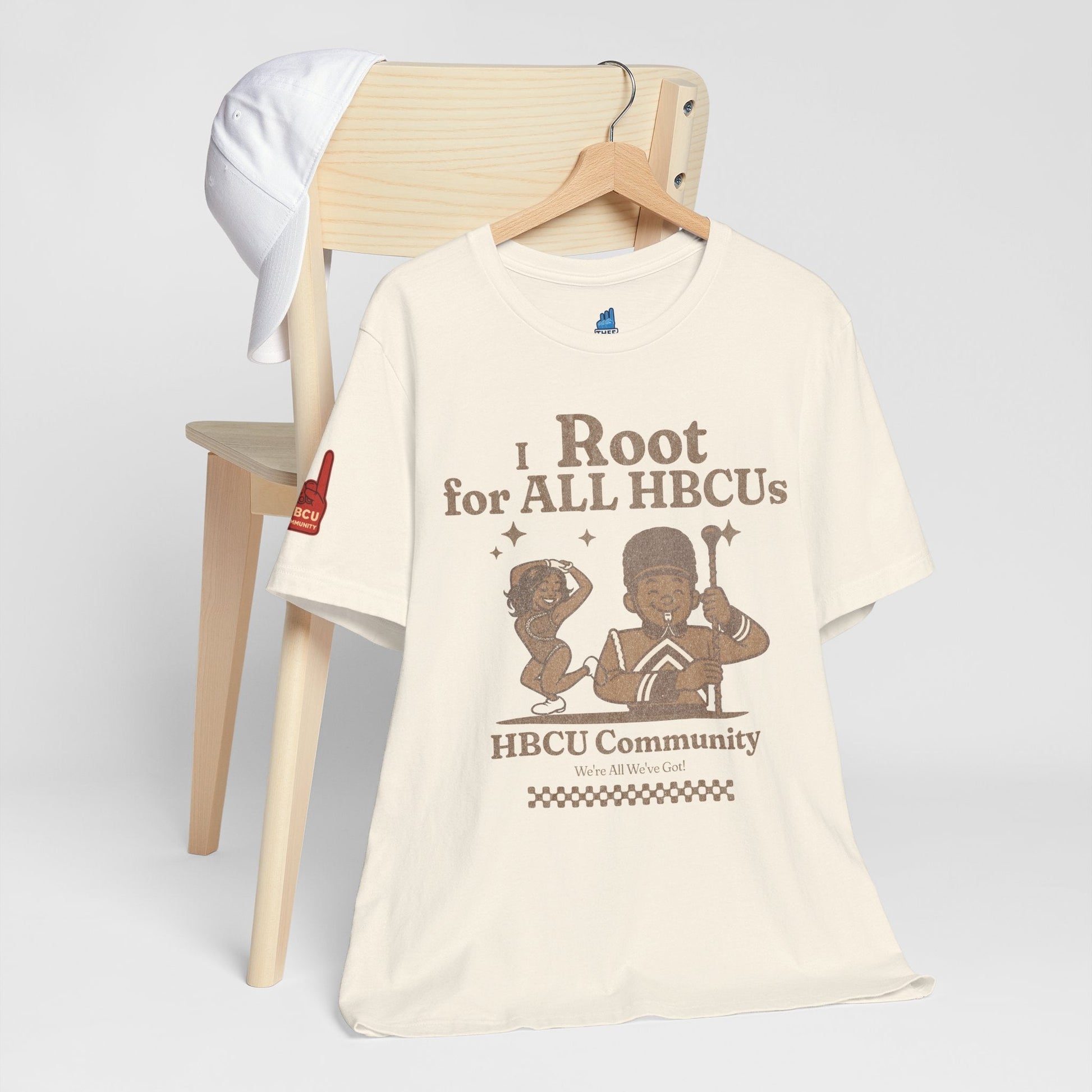 HBCU Community We All We Got Band Mascots Jersey Short Sleeve Tee Printify