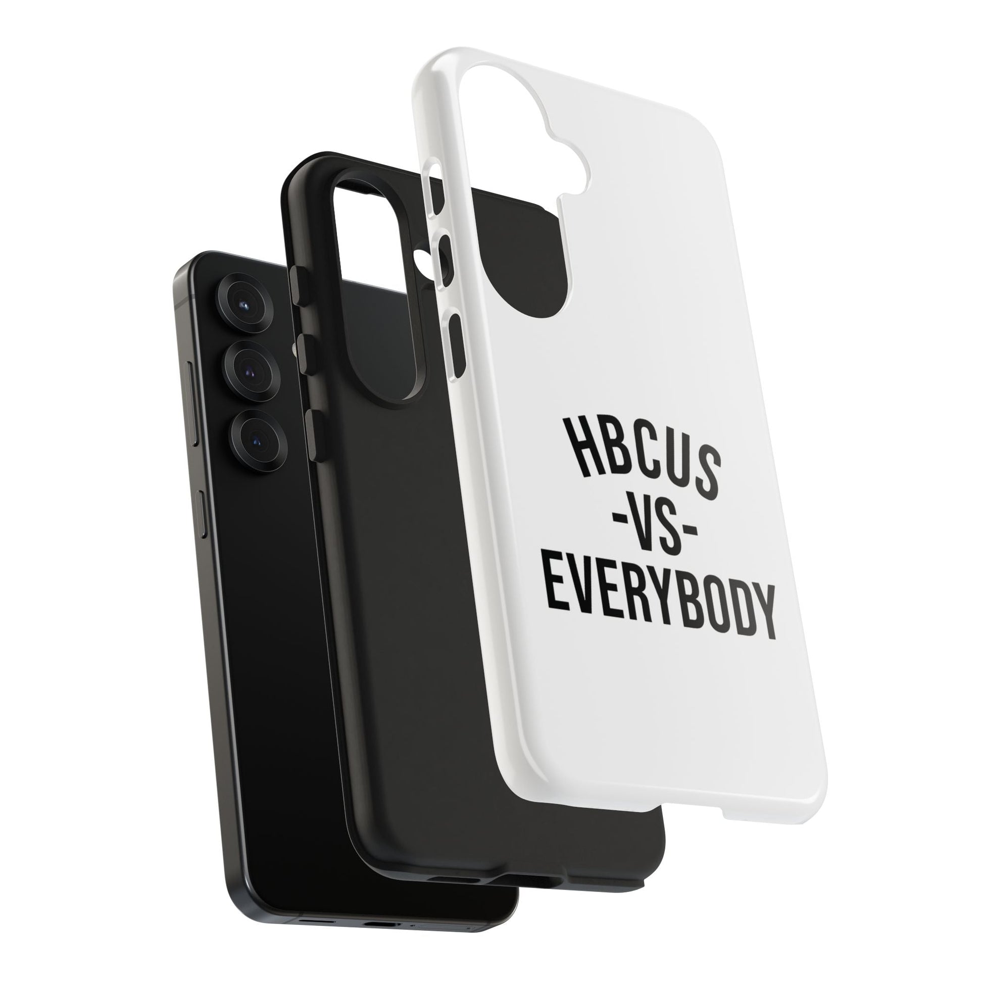 HBCUs vs Everybody White Black Cell Phone Case Printify