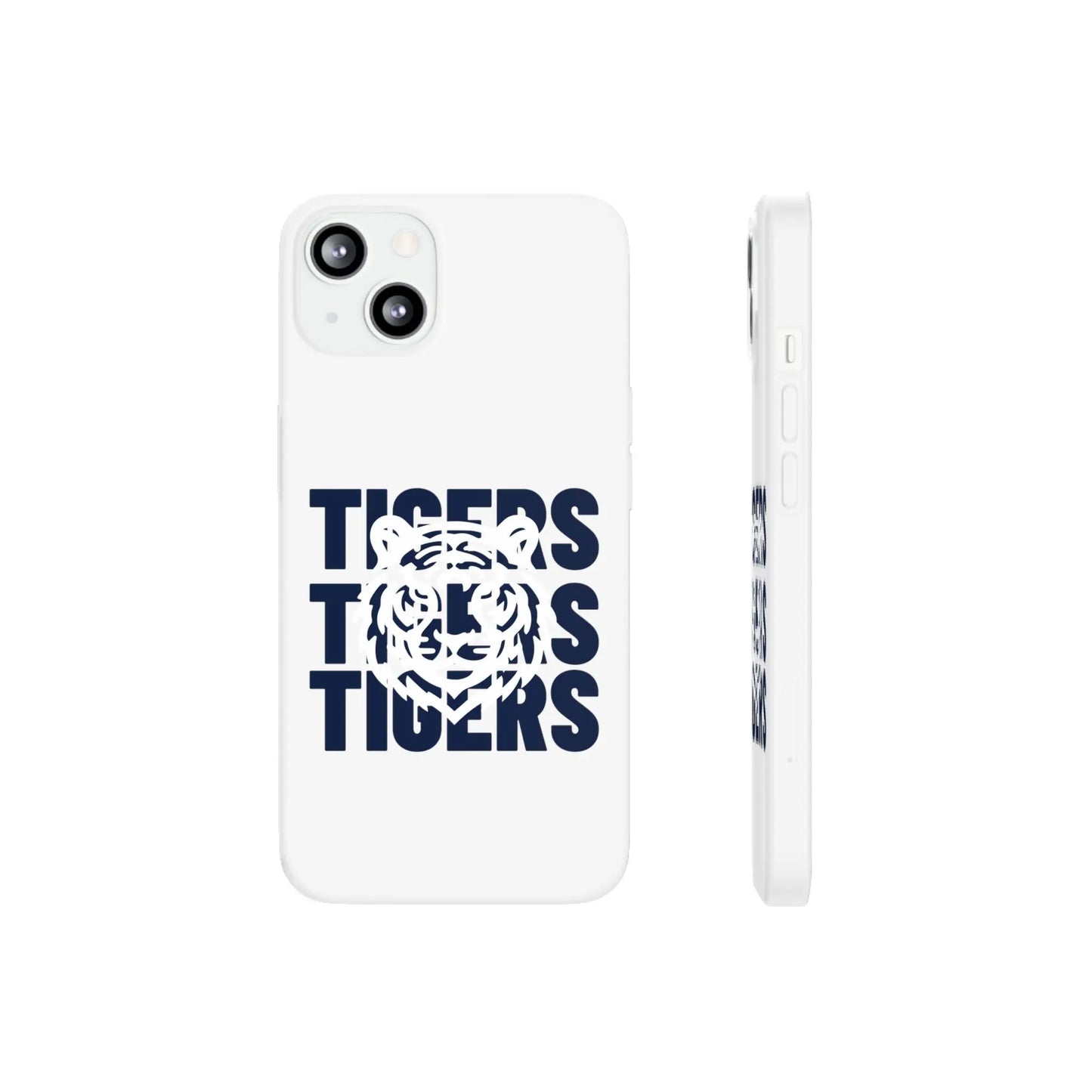 Jackson State Univ Tigers 3X Navy Flexi Case Printify