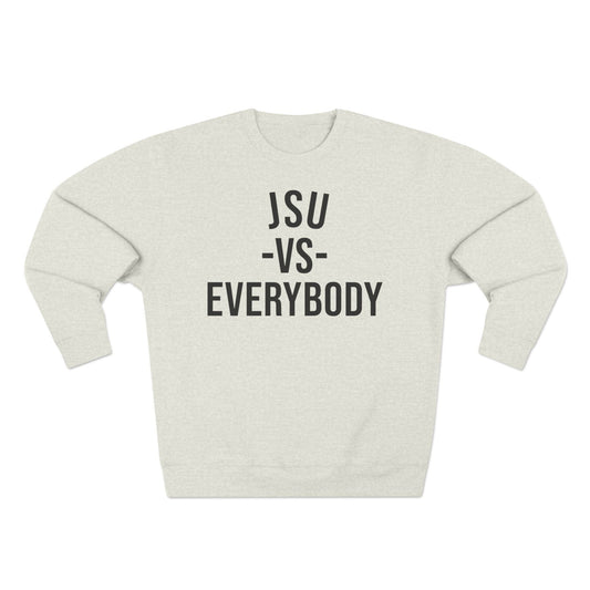 JSU vs Everybody Crewneck Sweatshirt Printify