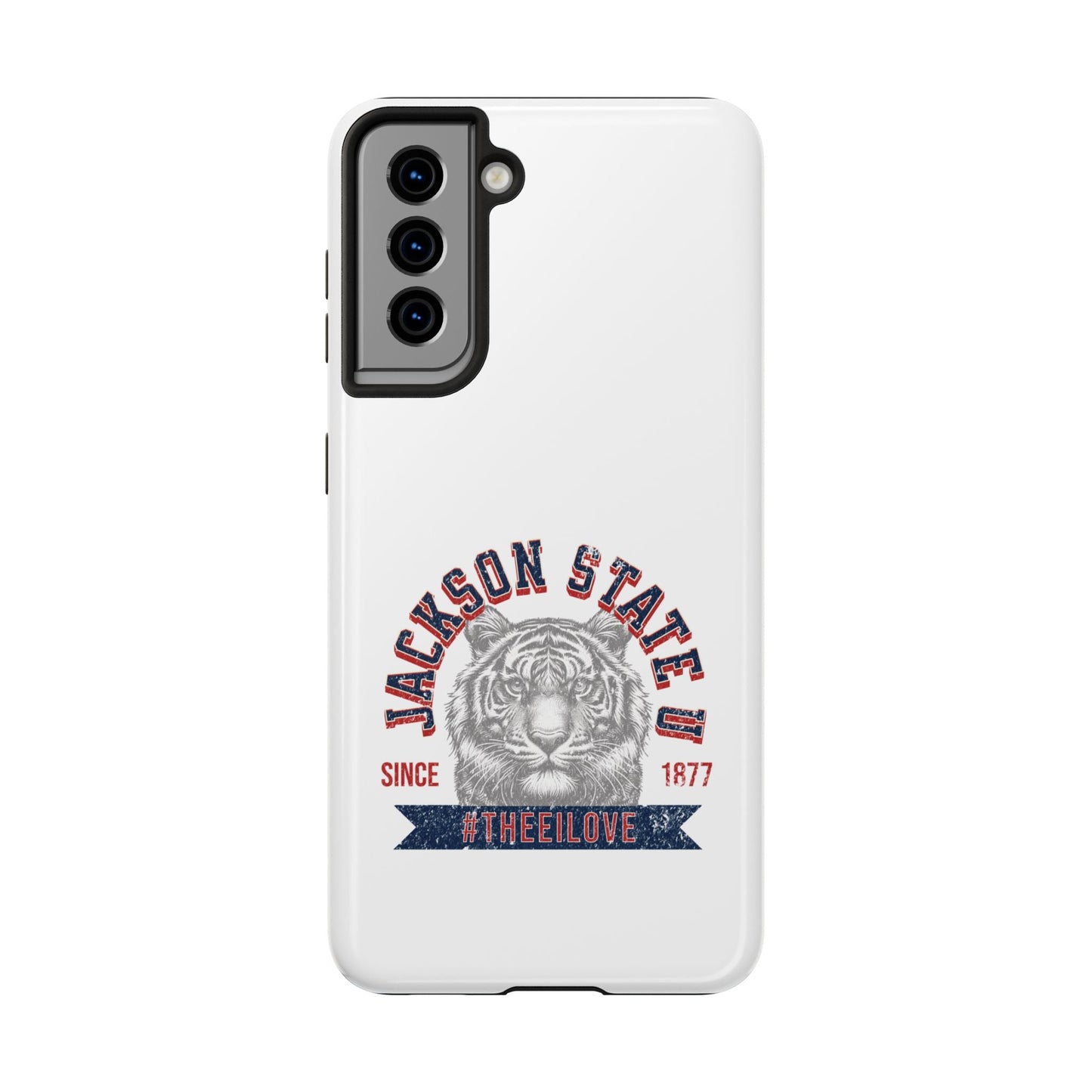 Jackson State Univ #TheeILove Red - White Case Printify