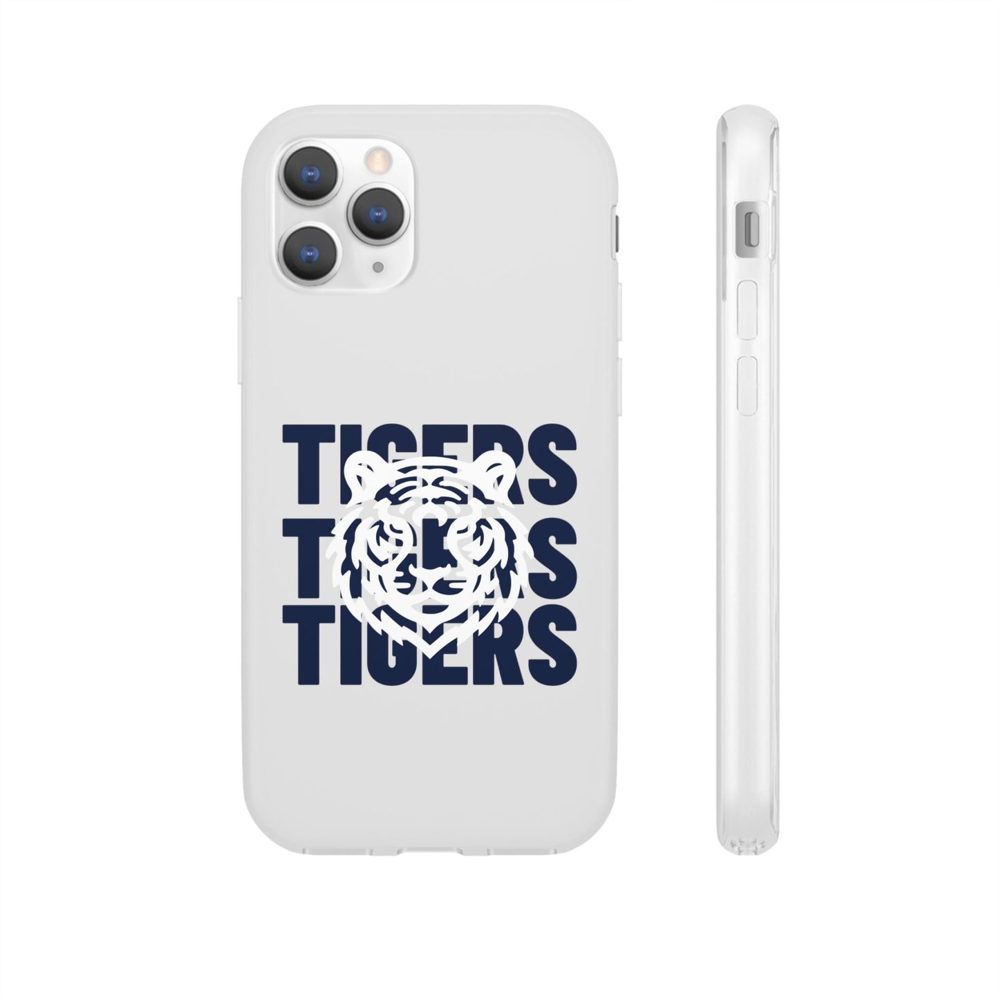 Jackson State Univ Tigers 3X Navy Flexi Case Printify