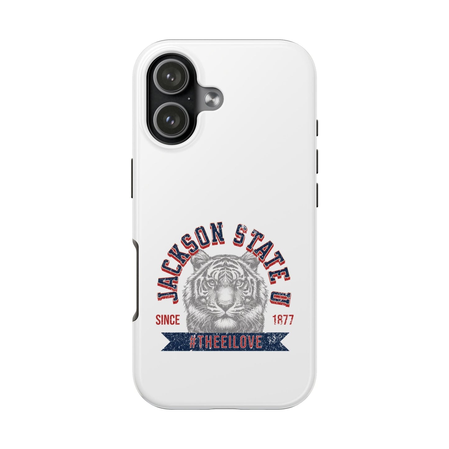 Jackson State Univ #TheeILove Red - White Case Printify