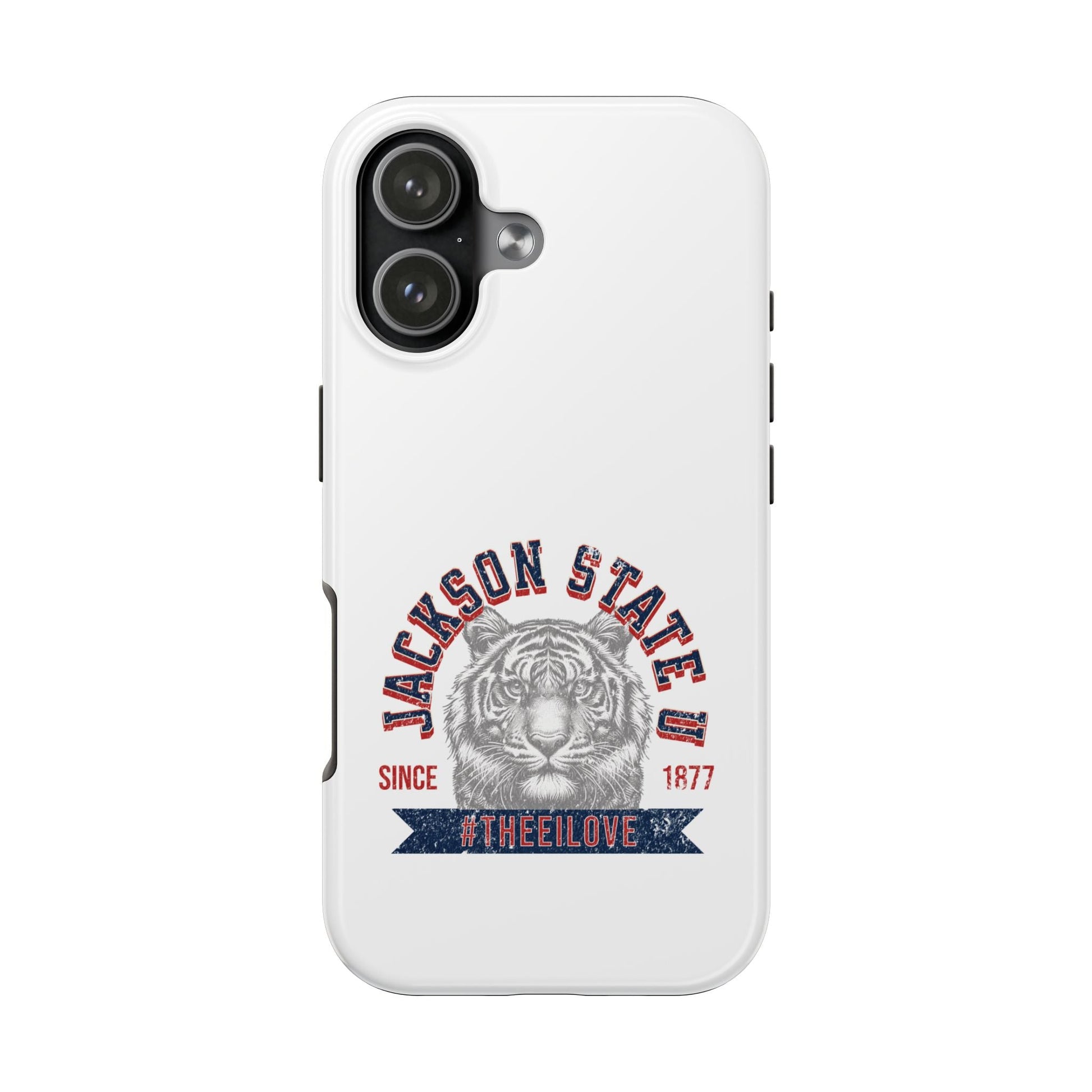 Jackson State Univ #TheeILove Red - White Case Printify