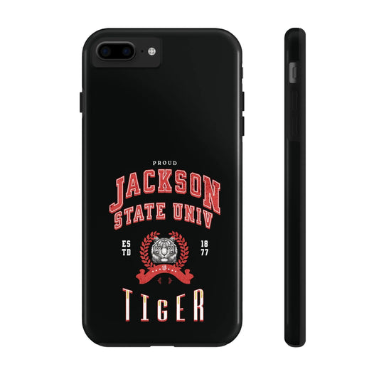 Proud Jackson State Univ Tiger Red - Black Case Printify
