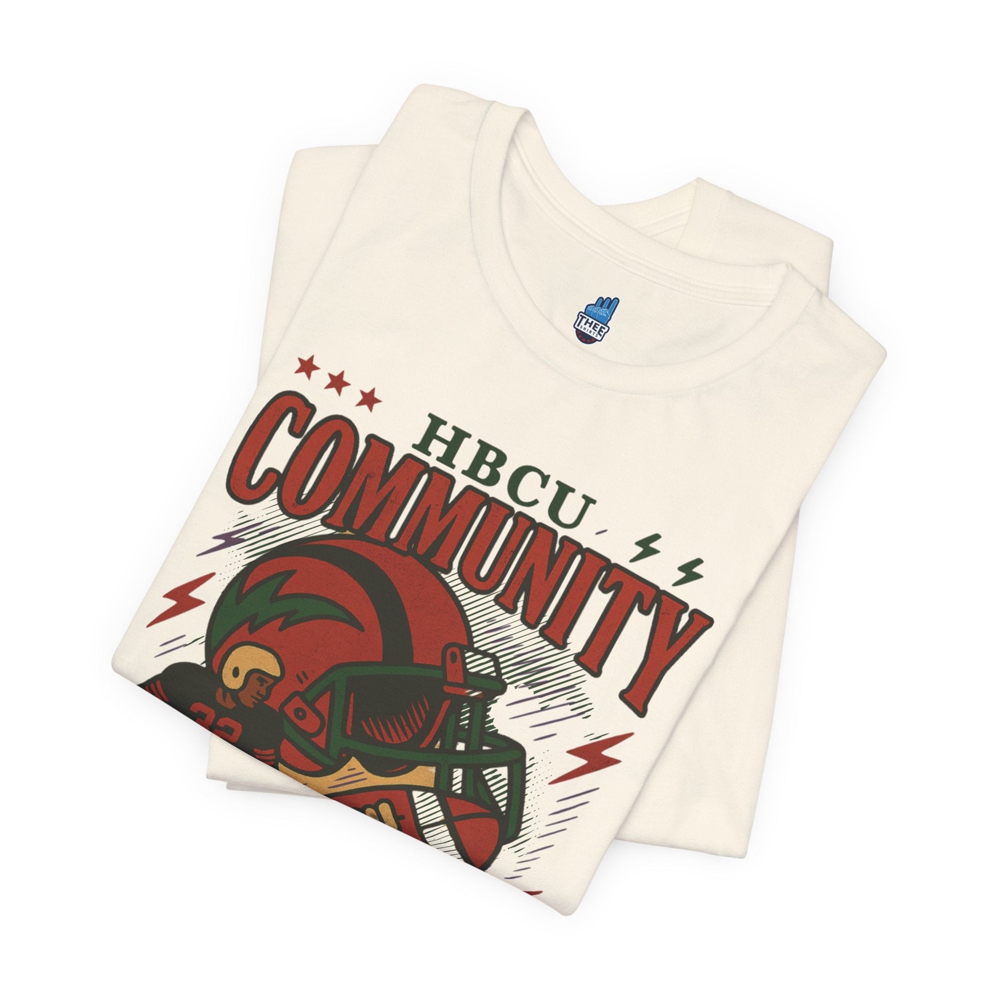 HBCU Community Rooted in Tradition Vintage Jersey Short Sleeve Tee Printify