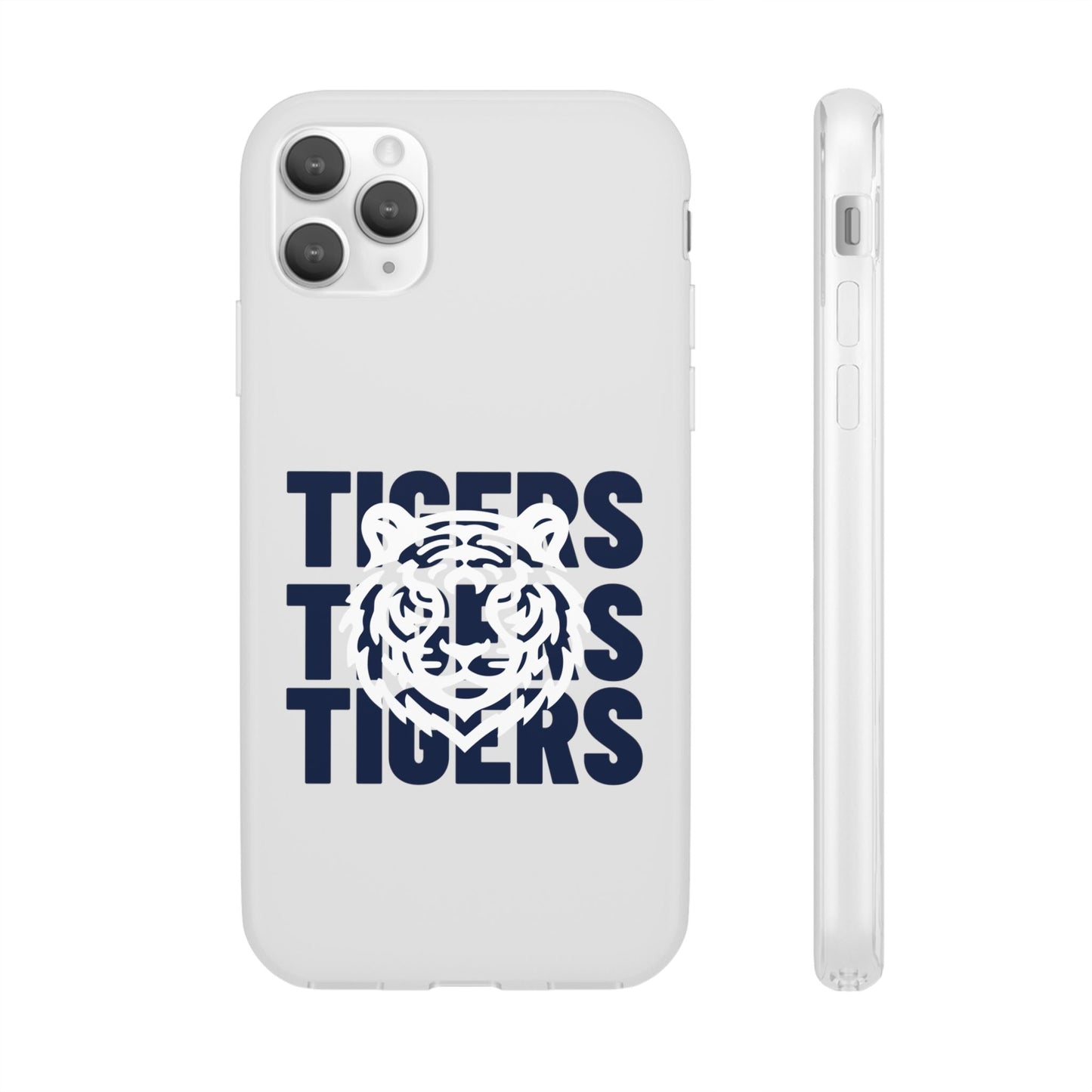 Jackson State Univ Tigers 3X Navy Flexi Case Printify