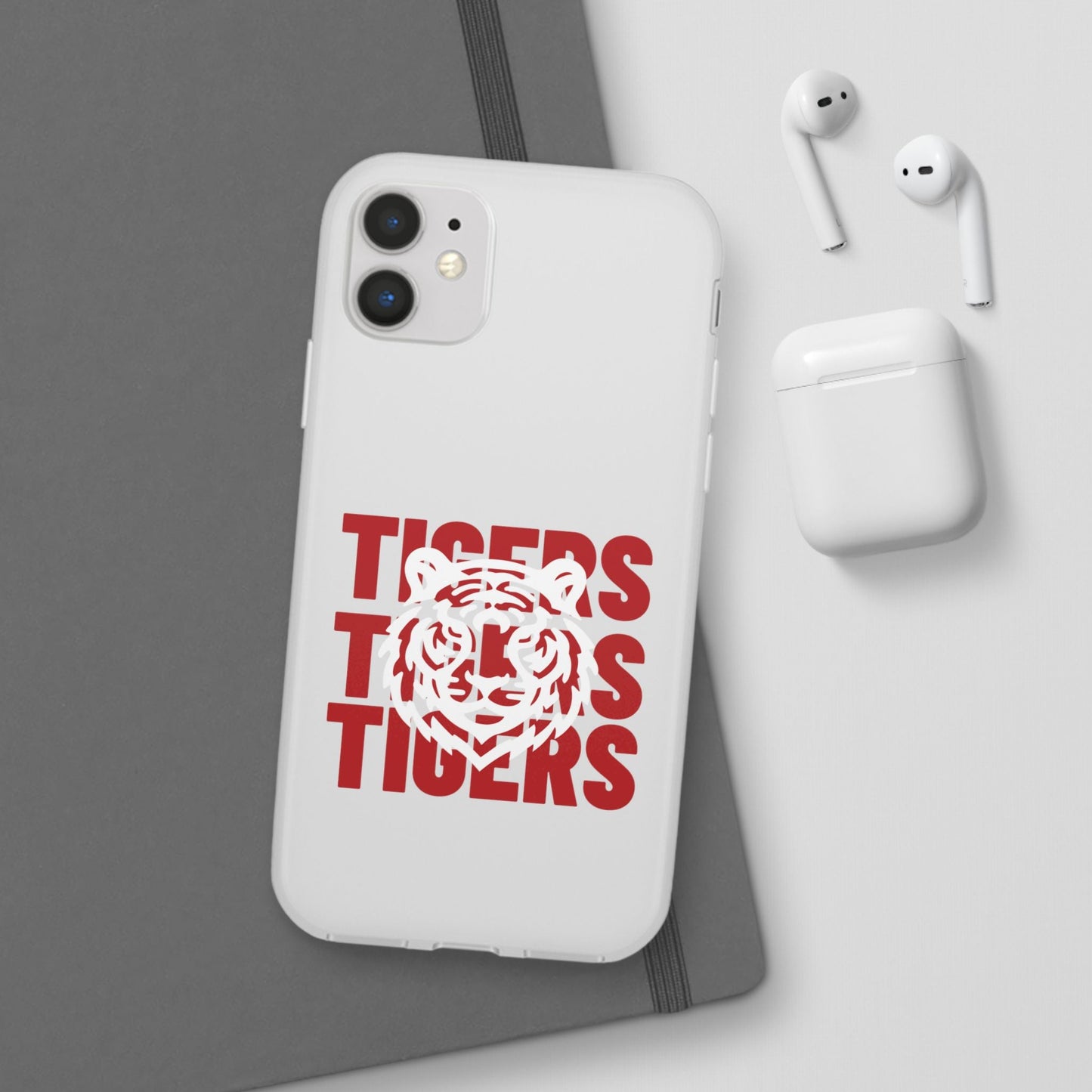 Jackson State Univ Tigers 3X Red Flexi Case Printify