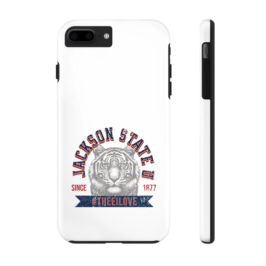 Jackson State Univ #TheeILove Red - White Case Printify