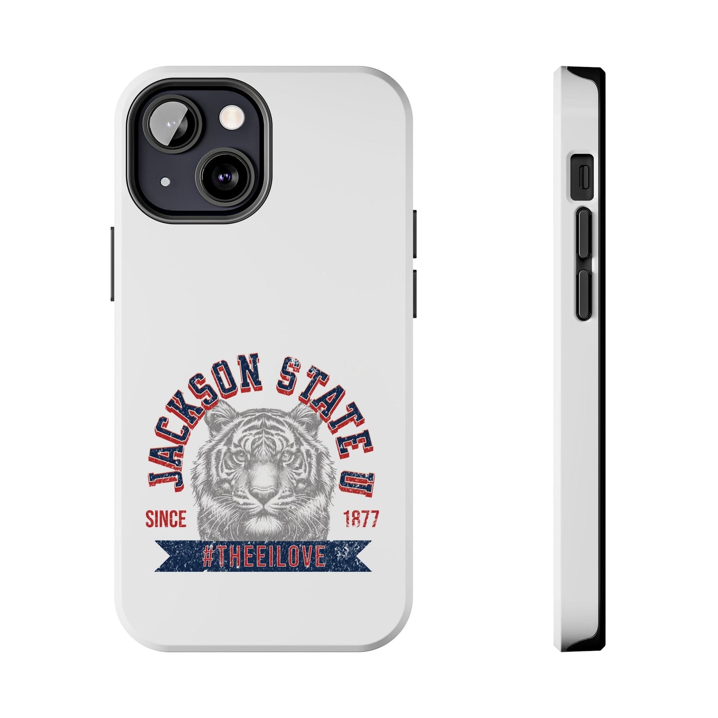 Jackson State Univ #TheeILove Red - White Case Printify