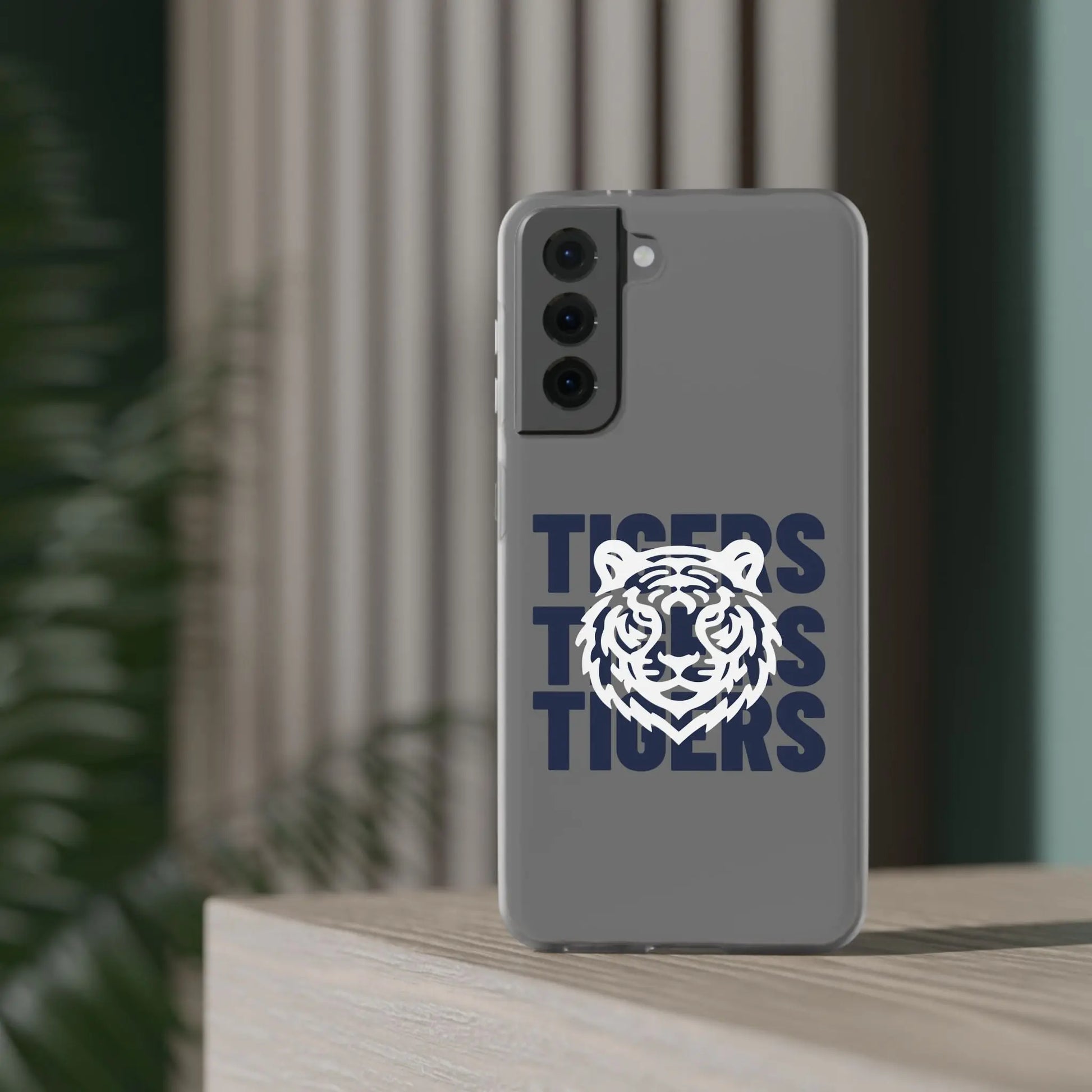 Jackson State Univ Tigers 3X Navy Flexi Case Printify