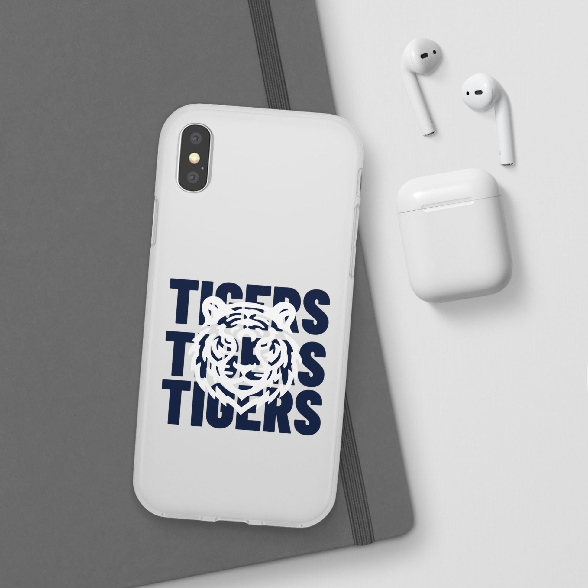 Jackson State Univ Tigers 3X Navy Flexi Case Printify
