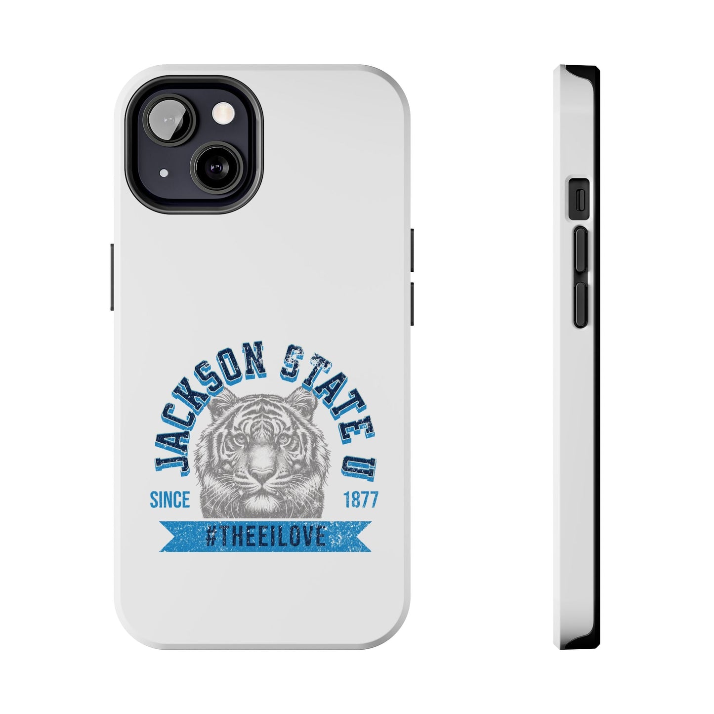Jackson State Univ #TheeILove Blue - White Case Printify