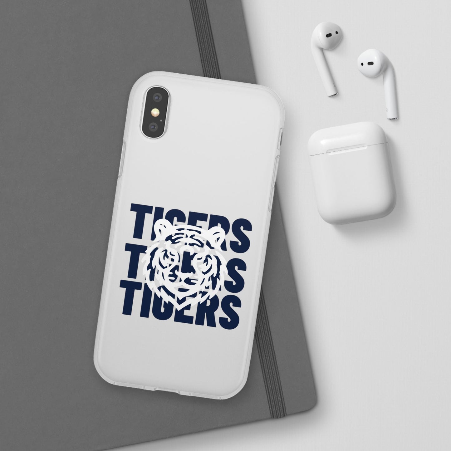 Jackson State Univ Tigers 3X Navy Flexi Case Printify