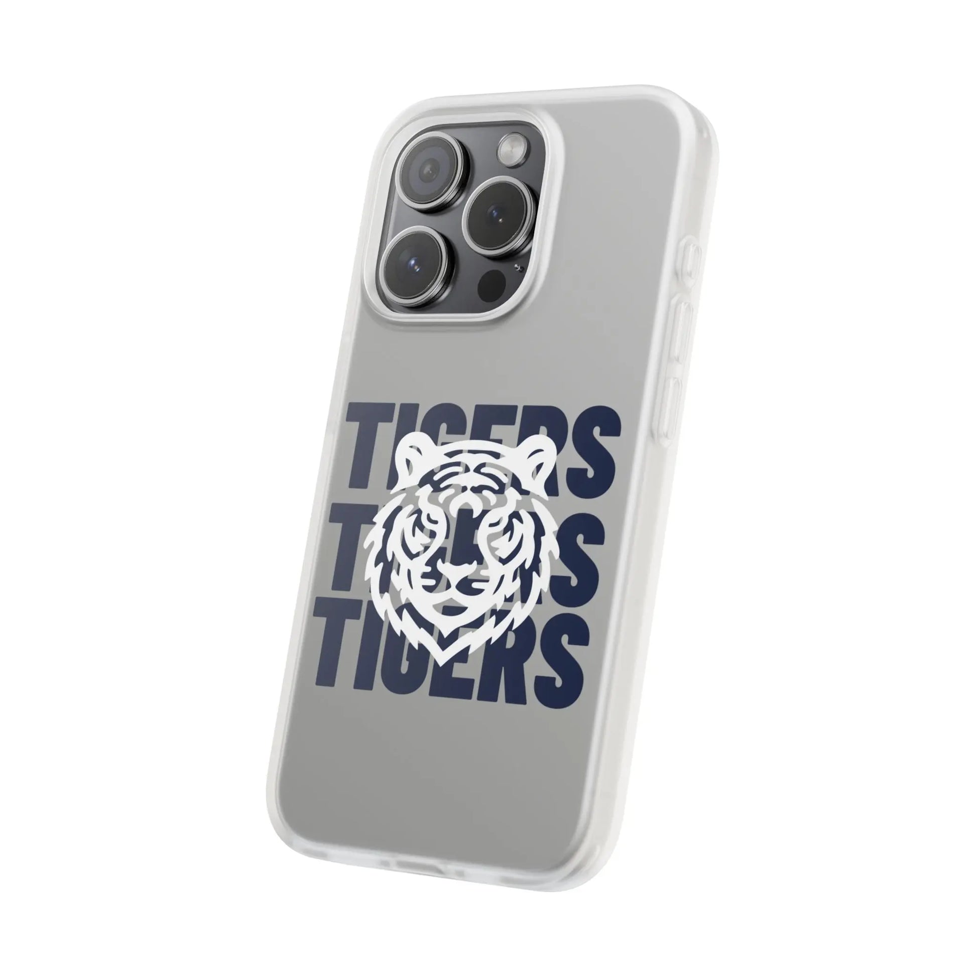 Jackson State Univ Tigers 3X Navy Flexi Case Printify