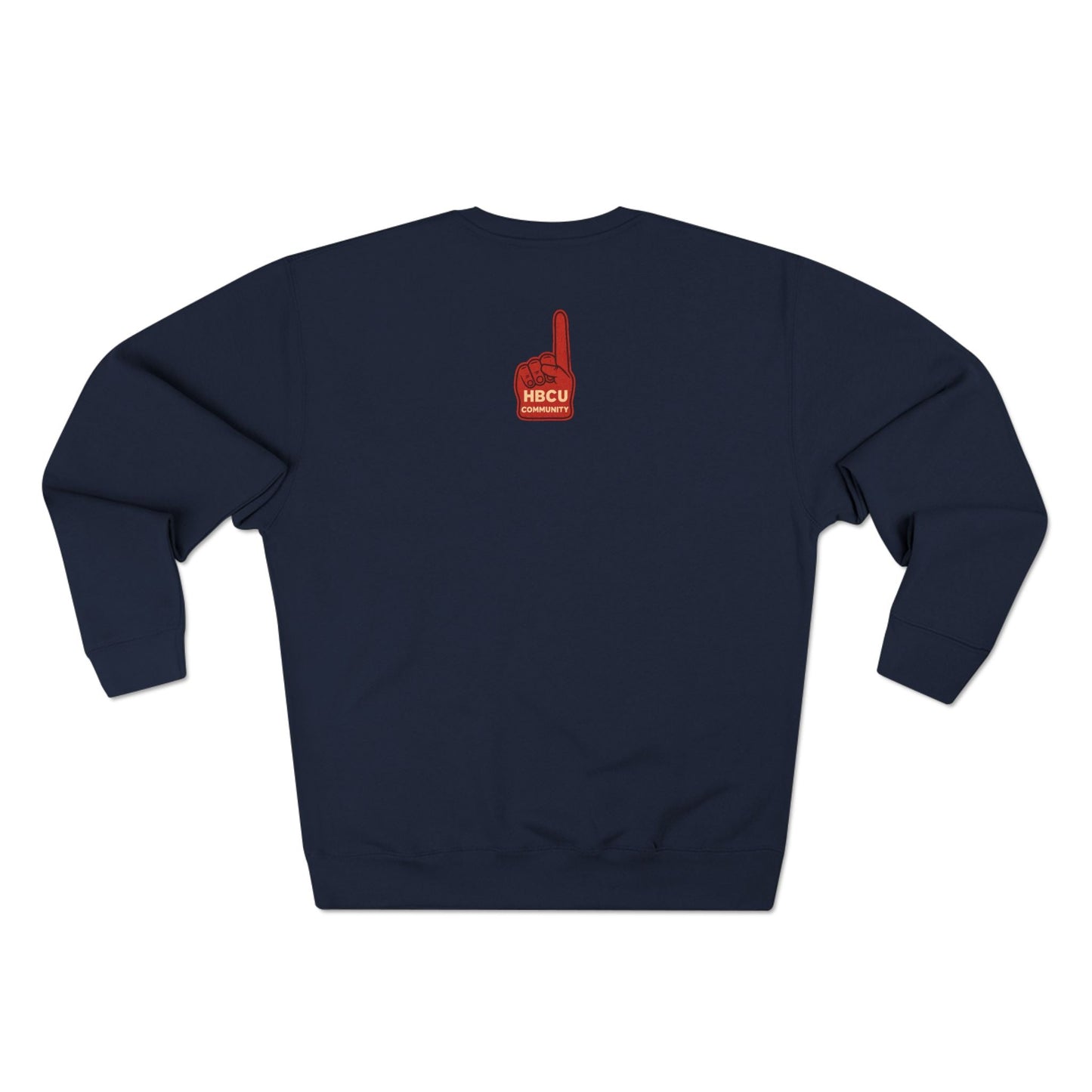 HBCUs vs All Ya'll White Crewneck Sweatshirt Printify