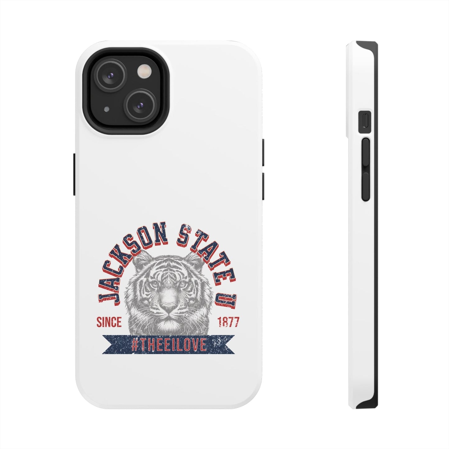 Jackson State Univ #TheeILove Red - White Case Printify