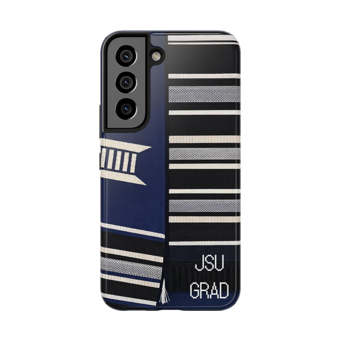 Thee Shirts - JSU Graduation Stole JSU Grad - Navy Phone Case Printify