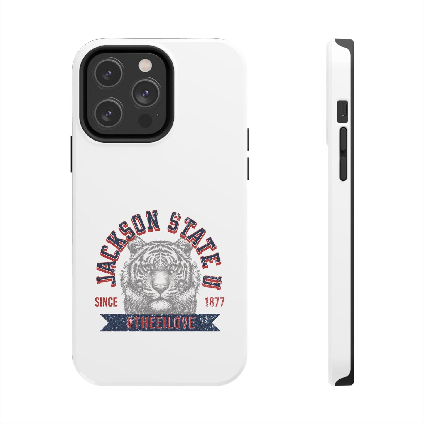 Jackson State Univ #TheeILove Red - White Case Printify