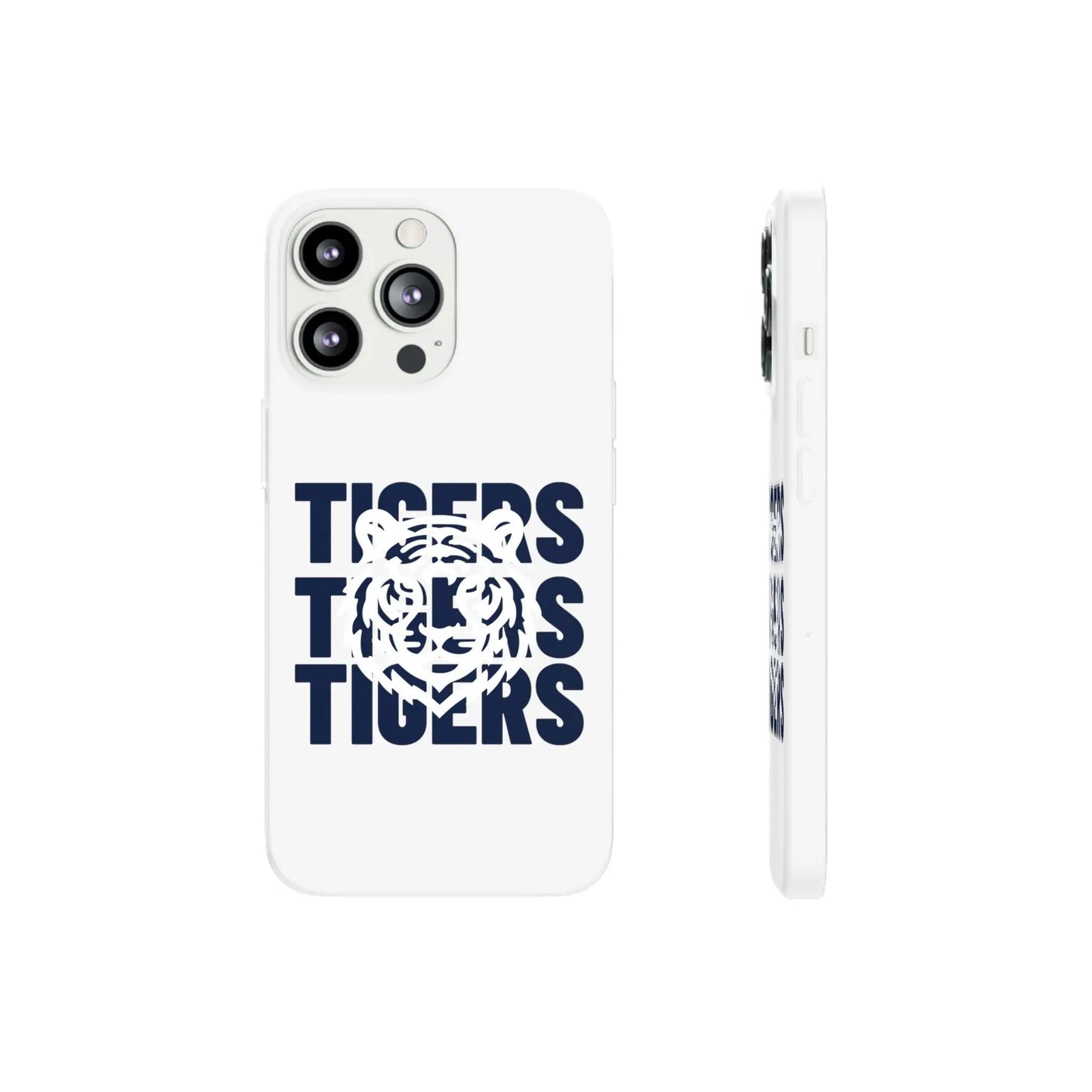 Jackson State Univ Tigers 3X Navy Flexi Case Printify