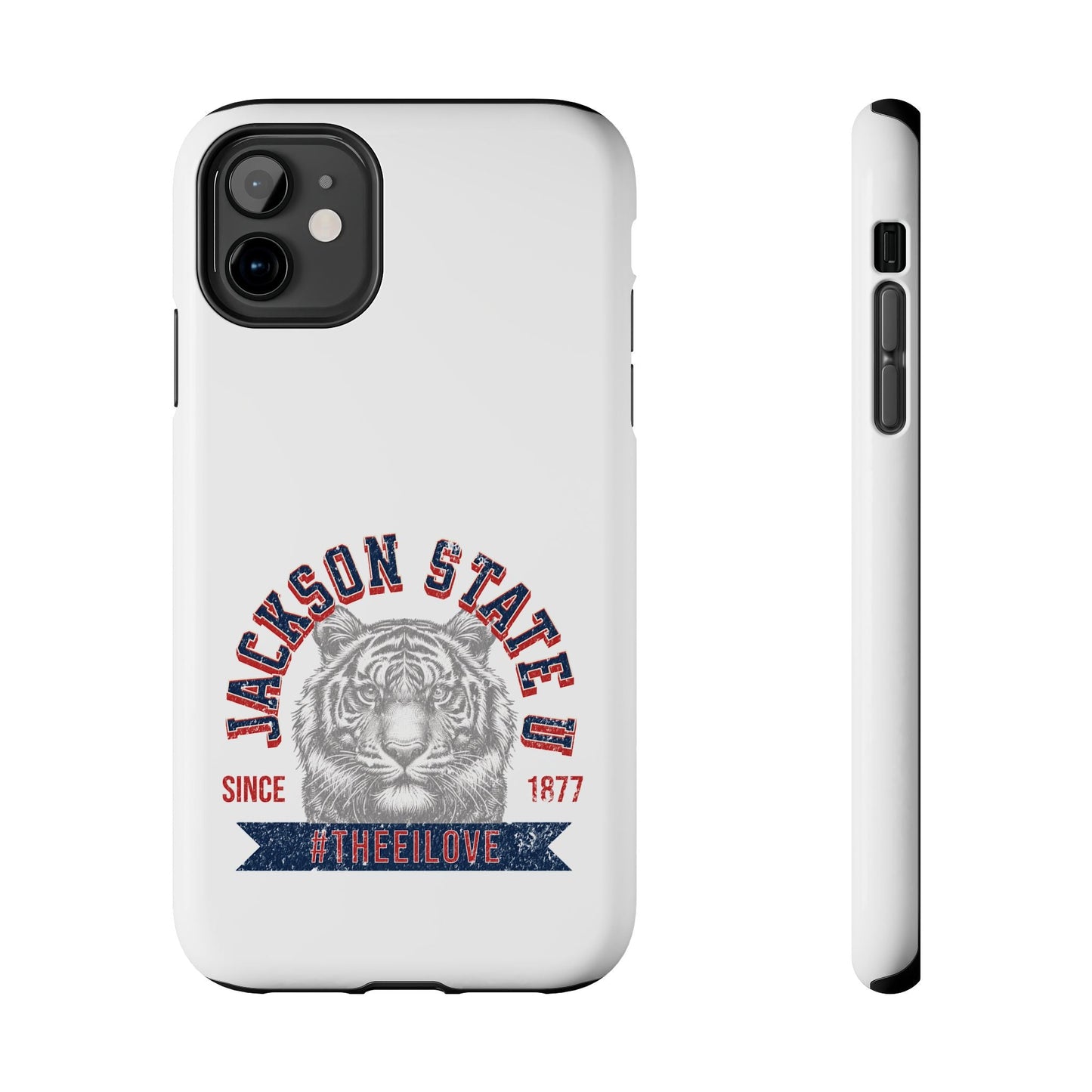 Jackson State Univ #TheeILove Red - White Case Printify