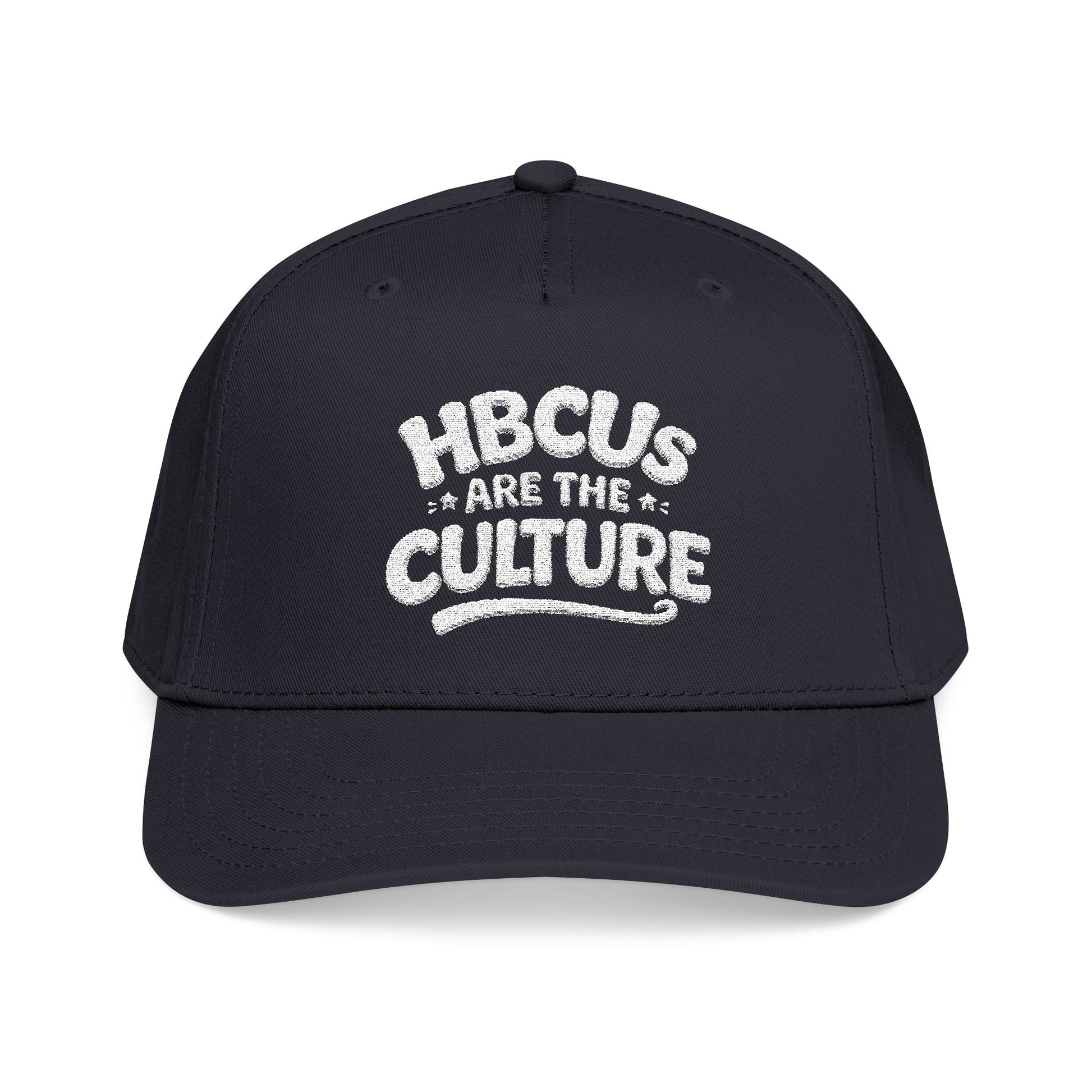 HBCUs are the Culture White Embroidered Bill Cap Printify