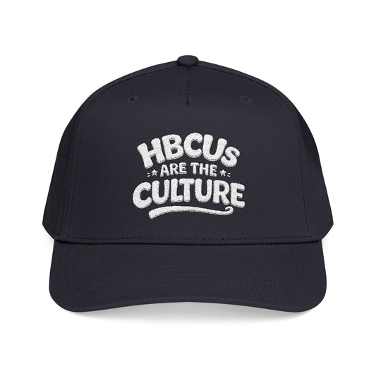 HBCUs are the Culture White Embroidered Bill Cap Printify