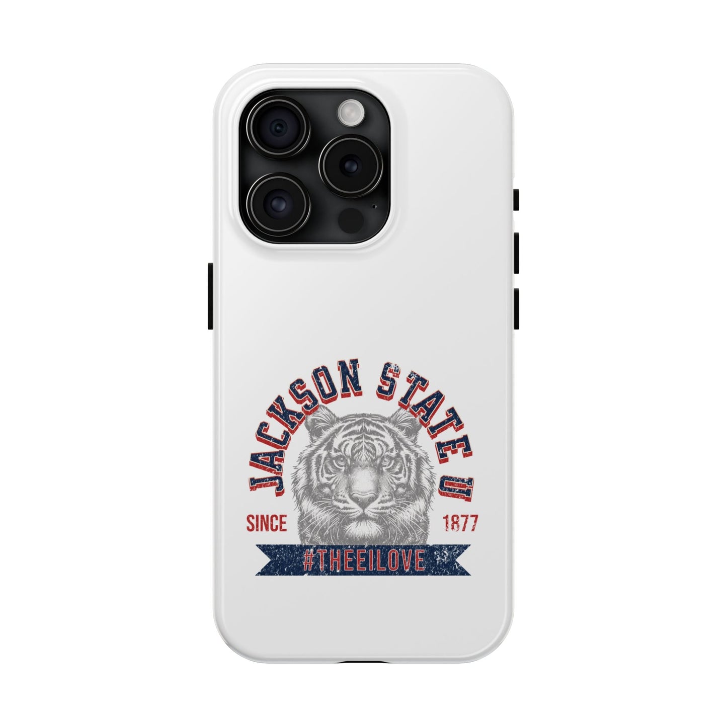 Jackson State Univ #TheeILove Red - White Case Printify