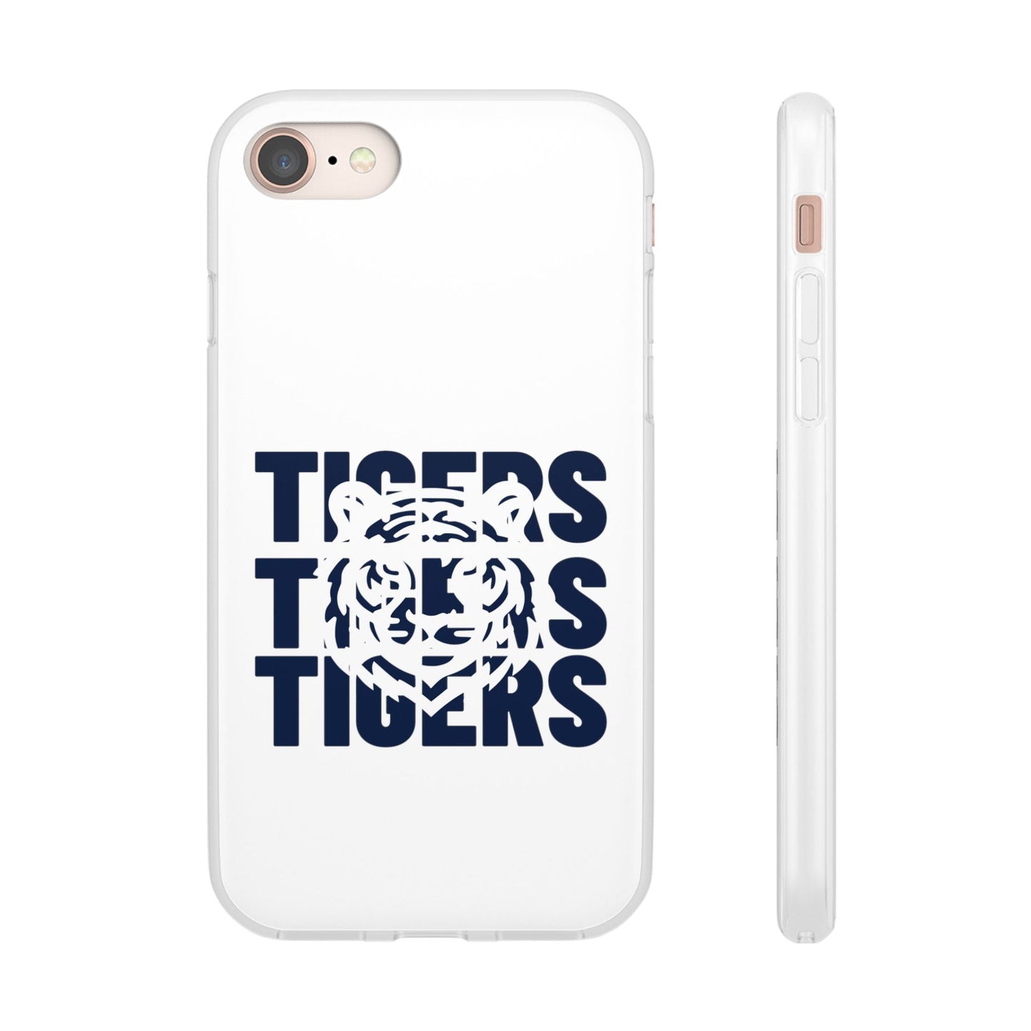 Jackson State Univ Tigers 3X Navy Flexi Case Printify