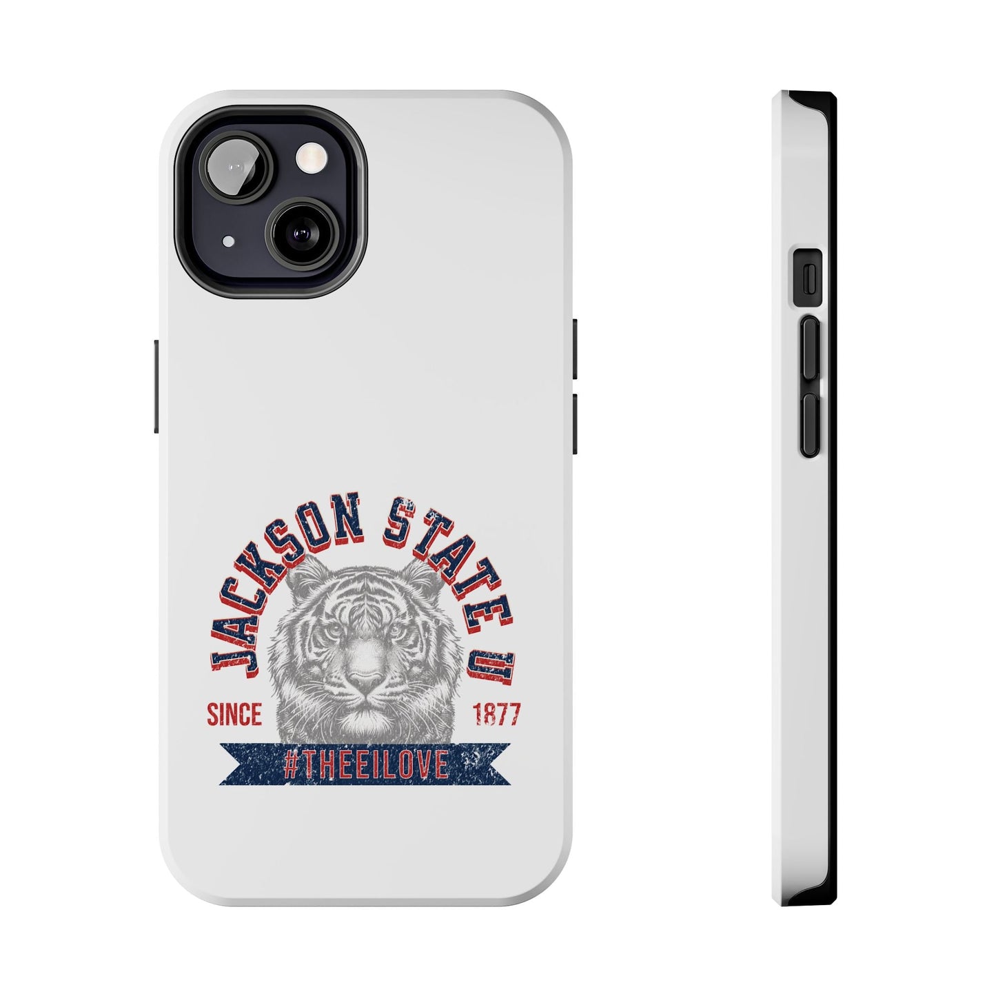 Jackson State Univ #TheeILove Red - White Case Printify