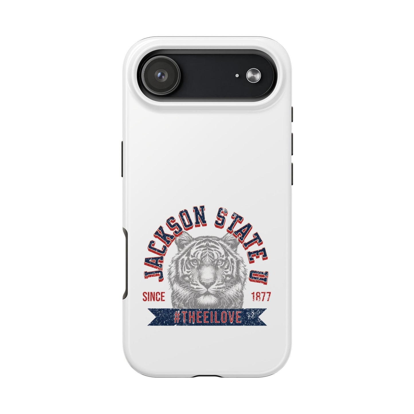 Jackson State Univ #TheeILove Red - White Case Printify