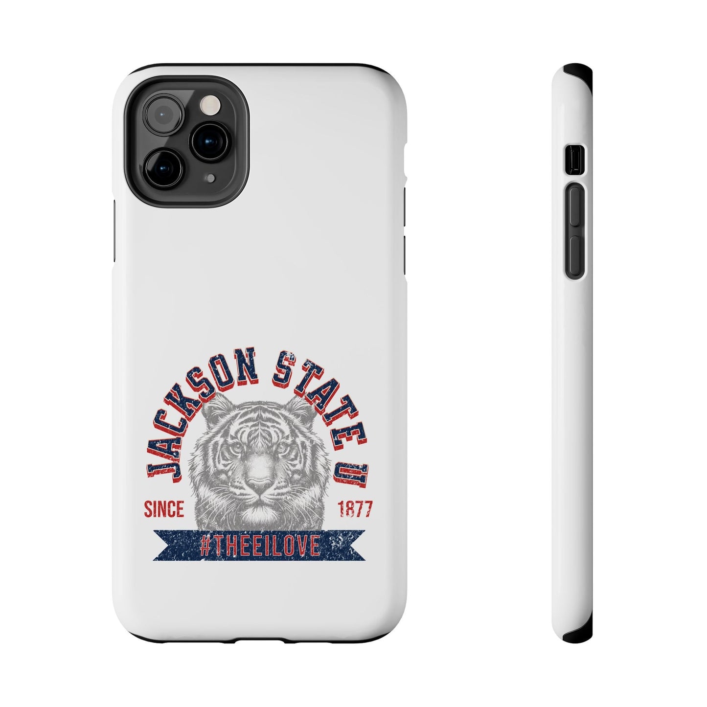 Jackson State Univ #TheeILove Red - White Case Printify