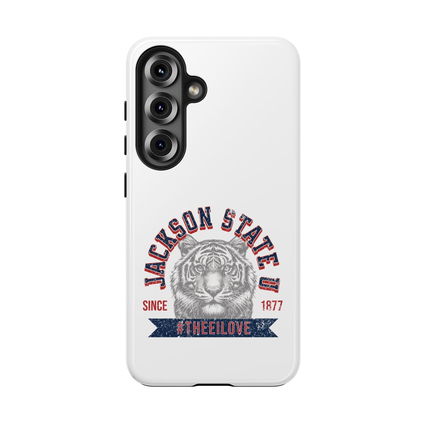 Jackson State Univ #TheeILove Red - White Case Printify