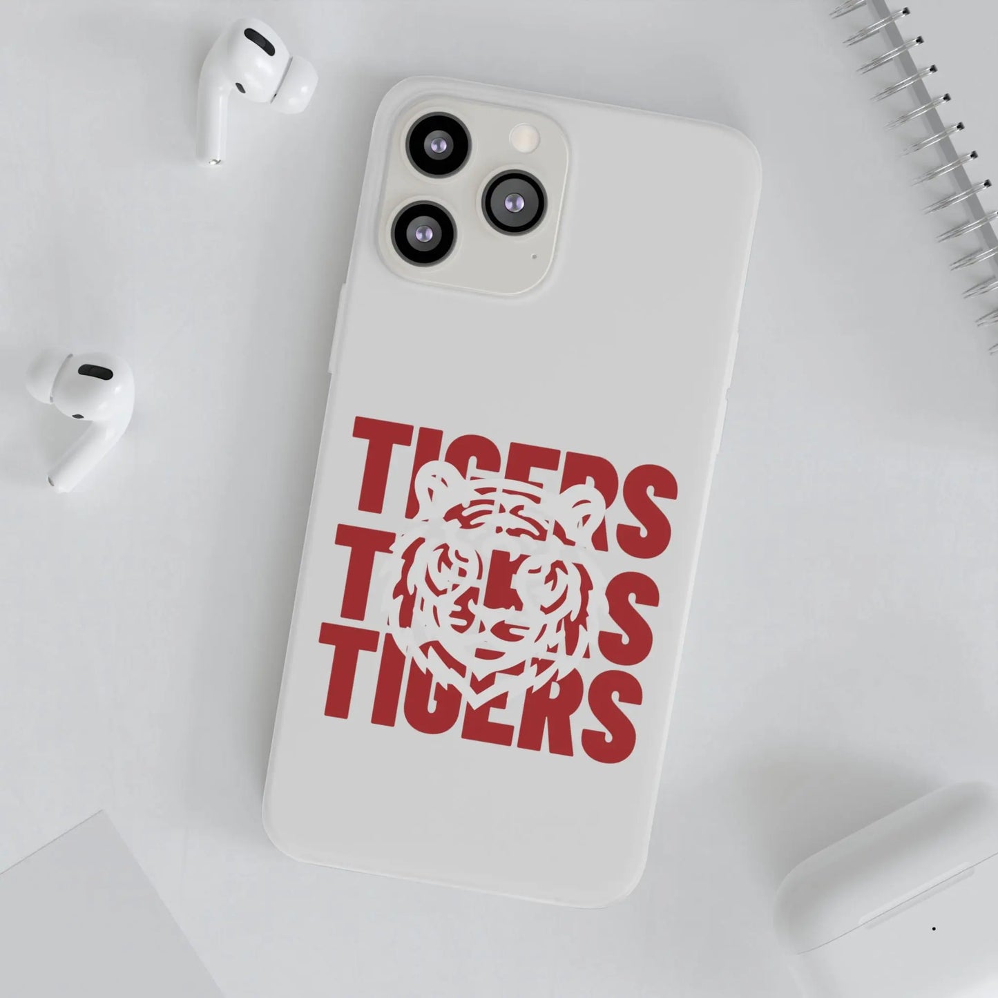 Jackson State Univ Tigers 3X Red Flexi Case Printify