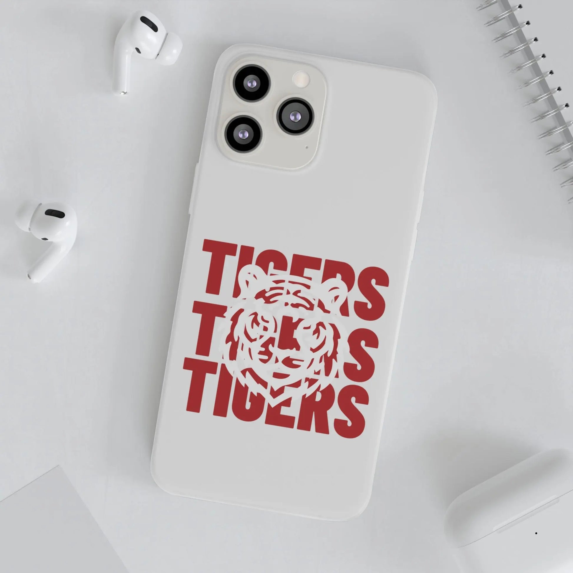 Jackson State Univ Tigers 3X Red Flexi Case Printify