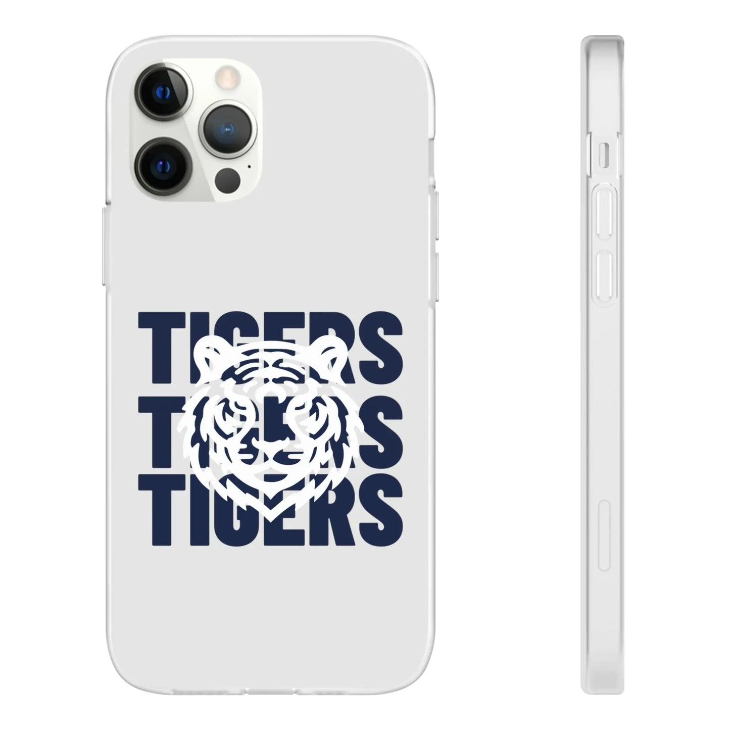 Jackson State Univ Tigers 3X Navy Flexi Case Printify